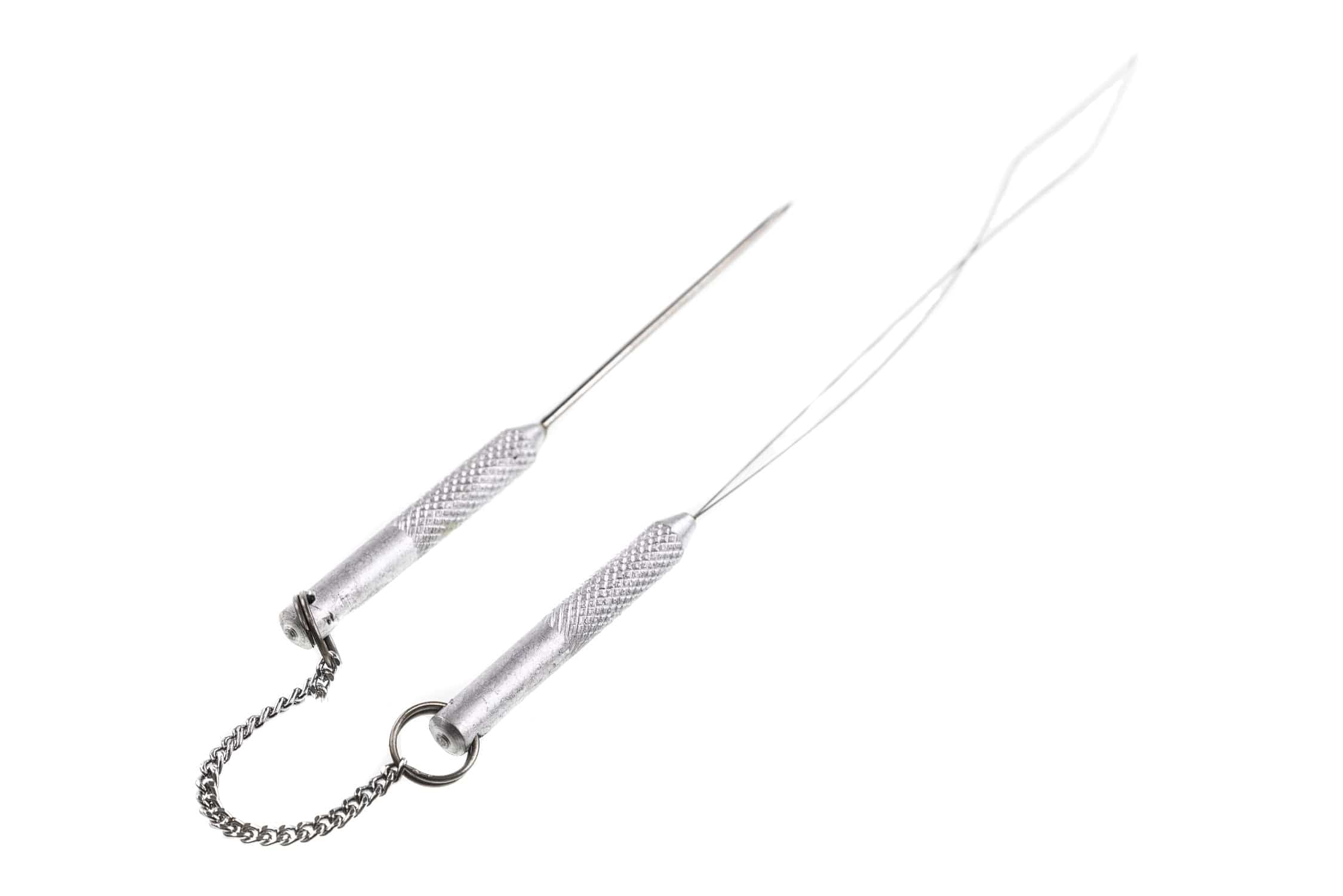 Hareline Deluxe Threader/Bodkin with Attached Chain