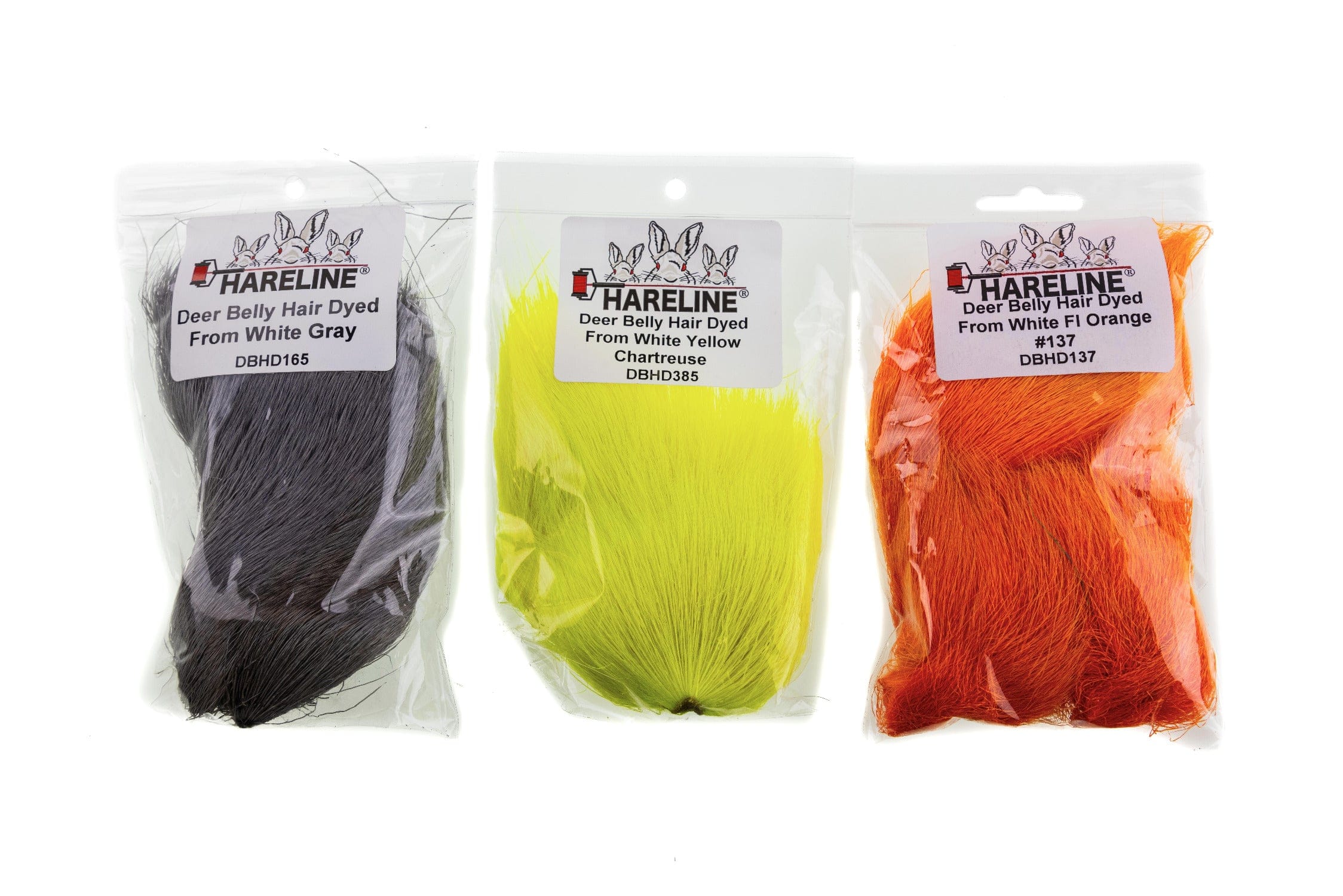 Hareline Dyed Deer Belly Hair