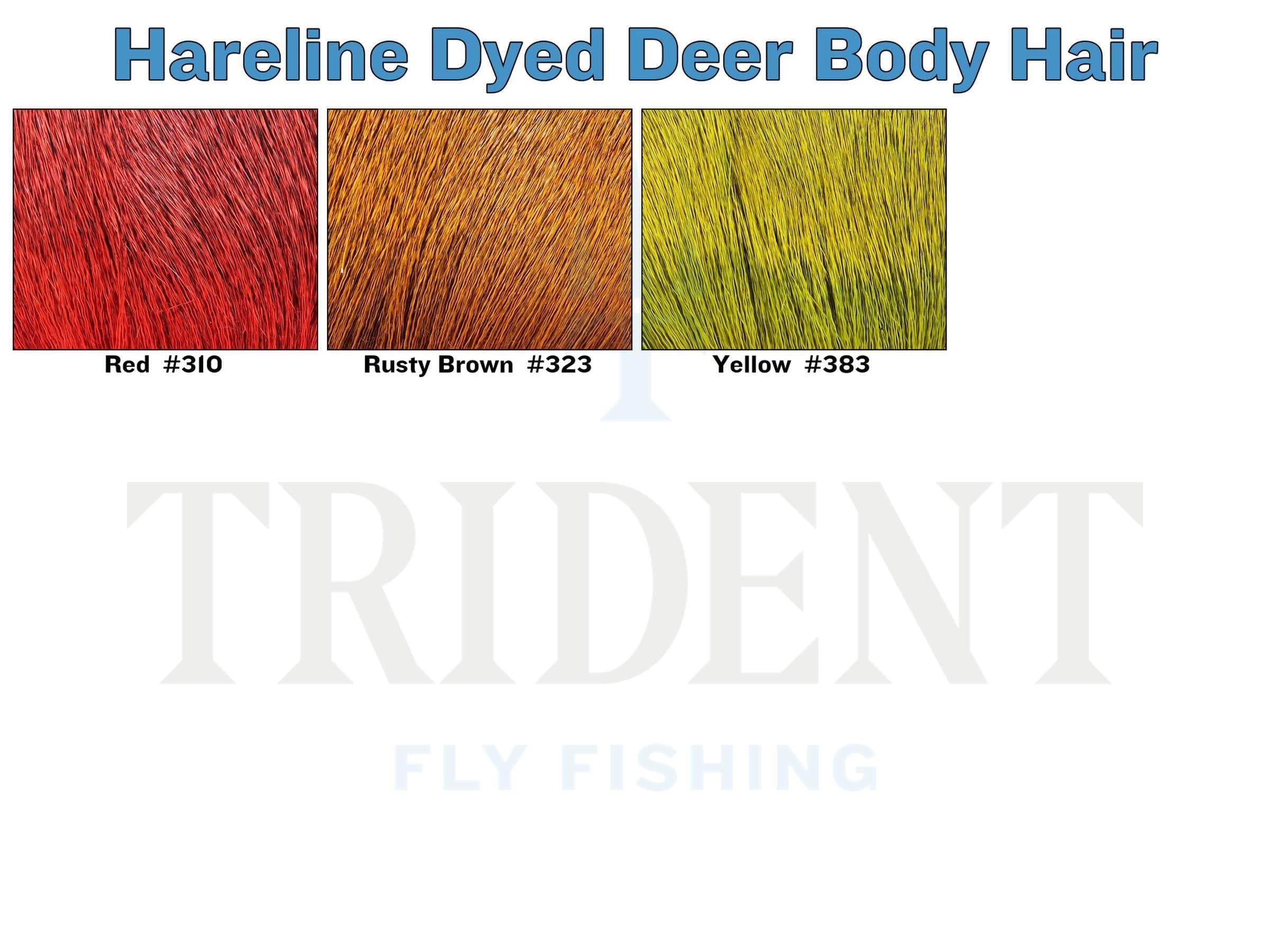 Hareline Dyed Deer Body Hair