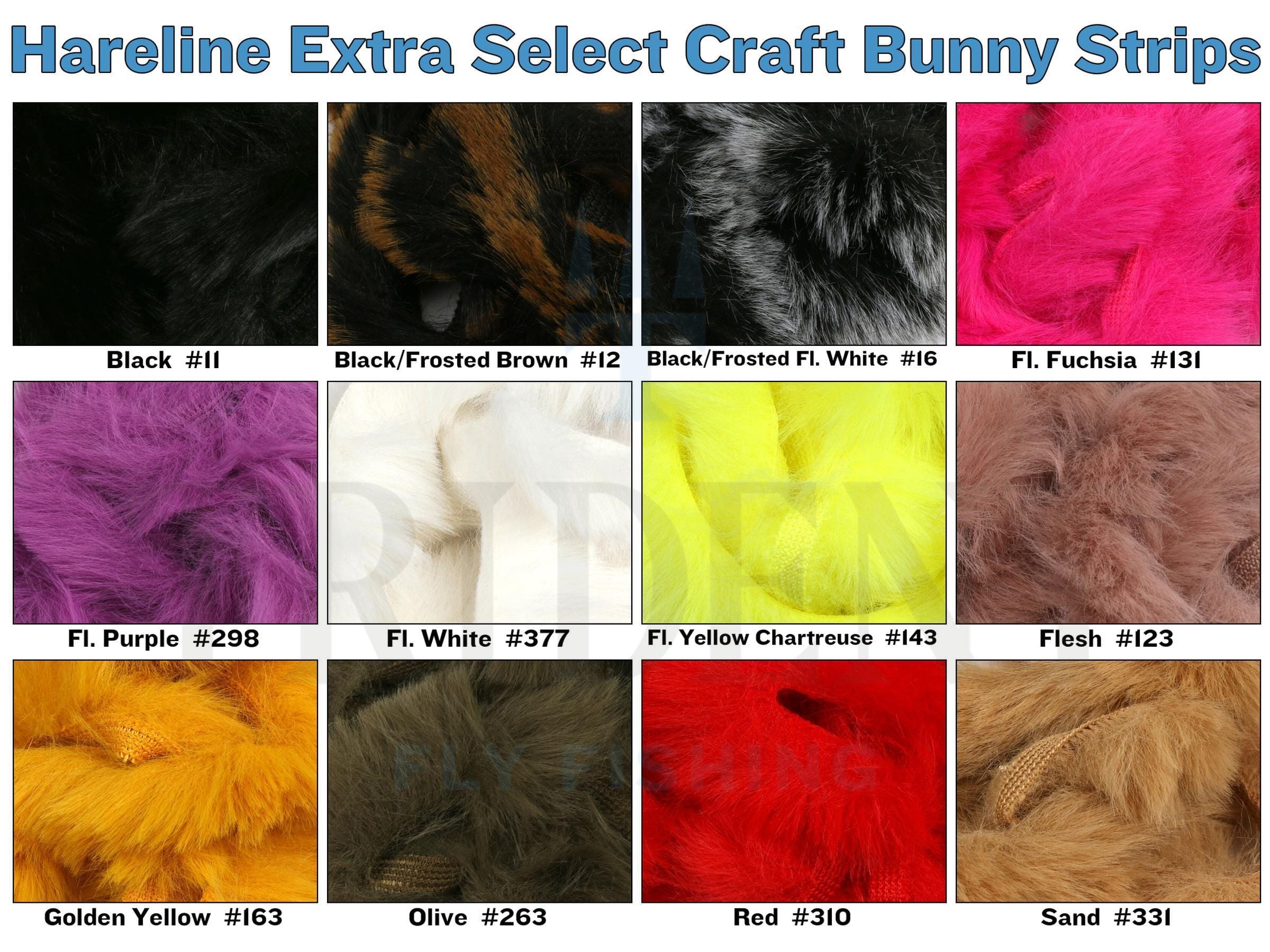 Hareline Extra Select Craft Bunny Strips