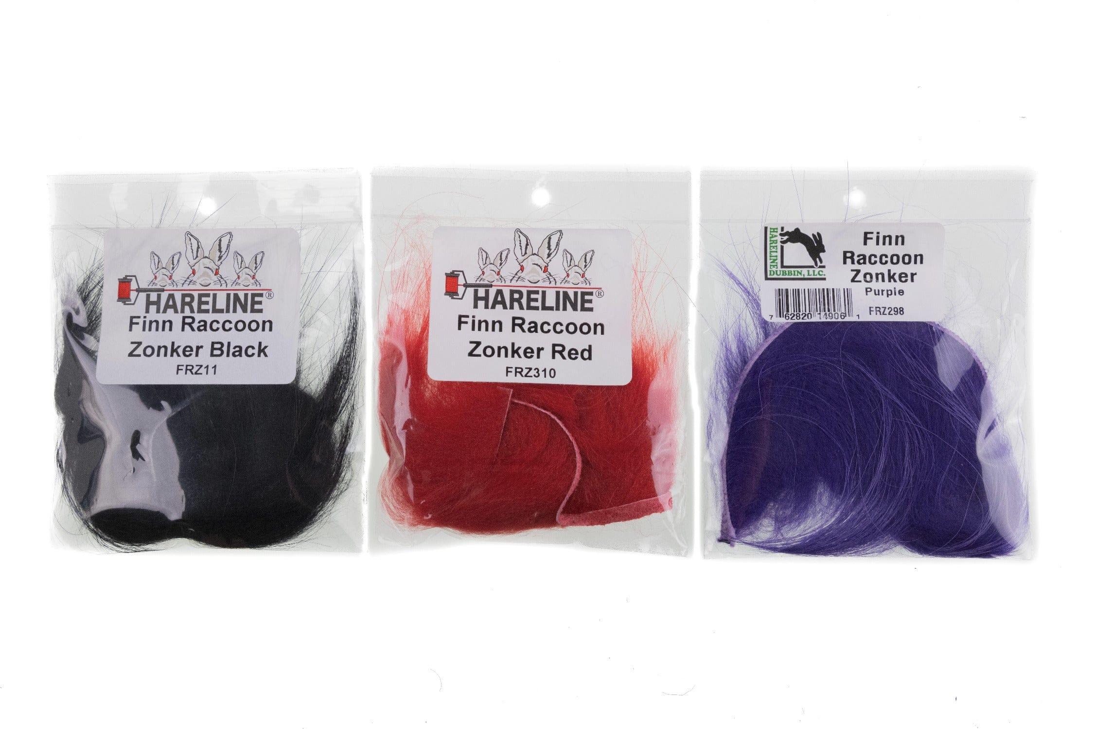 Hareline Finn Raccoon Zonker Strips