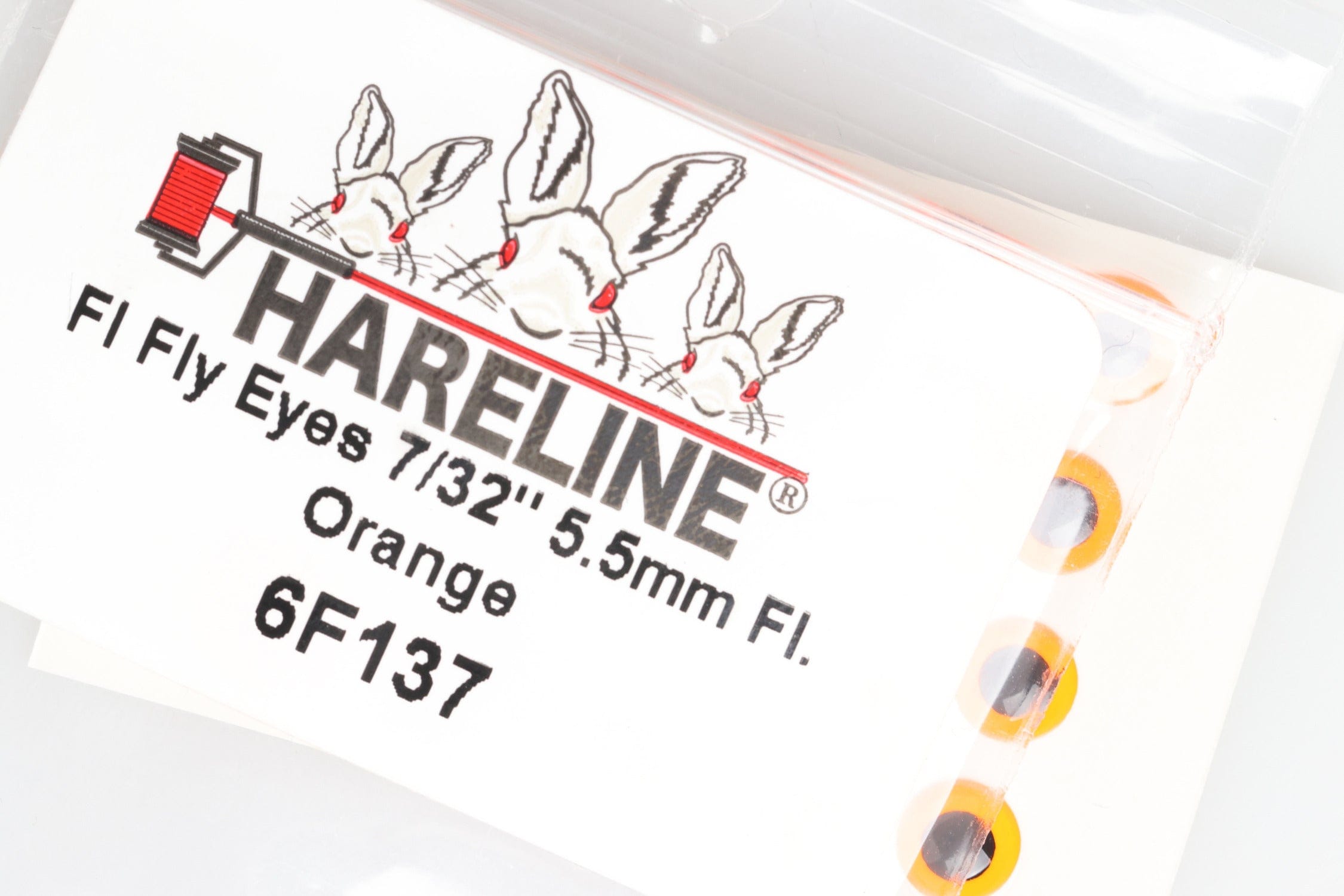 Hareline Flourescent Fly Eyes