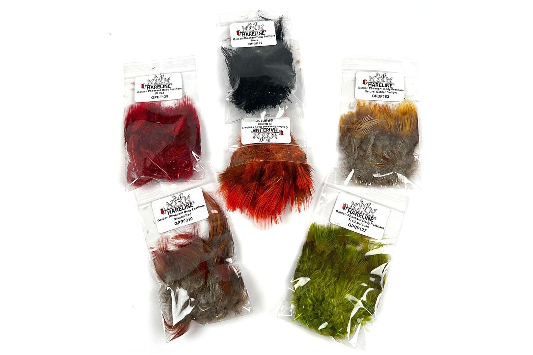 Hareline Golden Pheasant Body Feathers