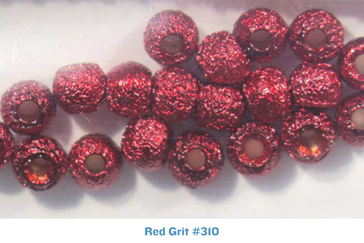 Hareline Gritty Brass Beads