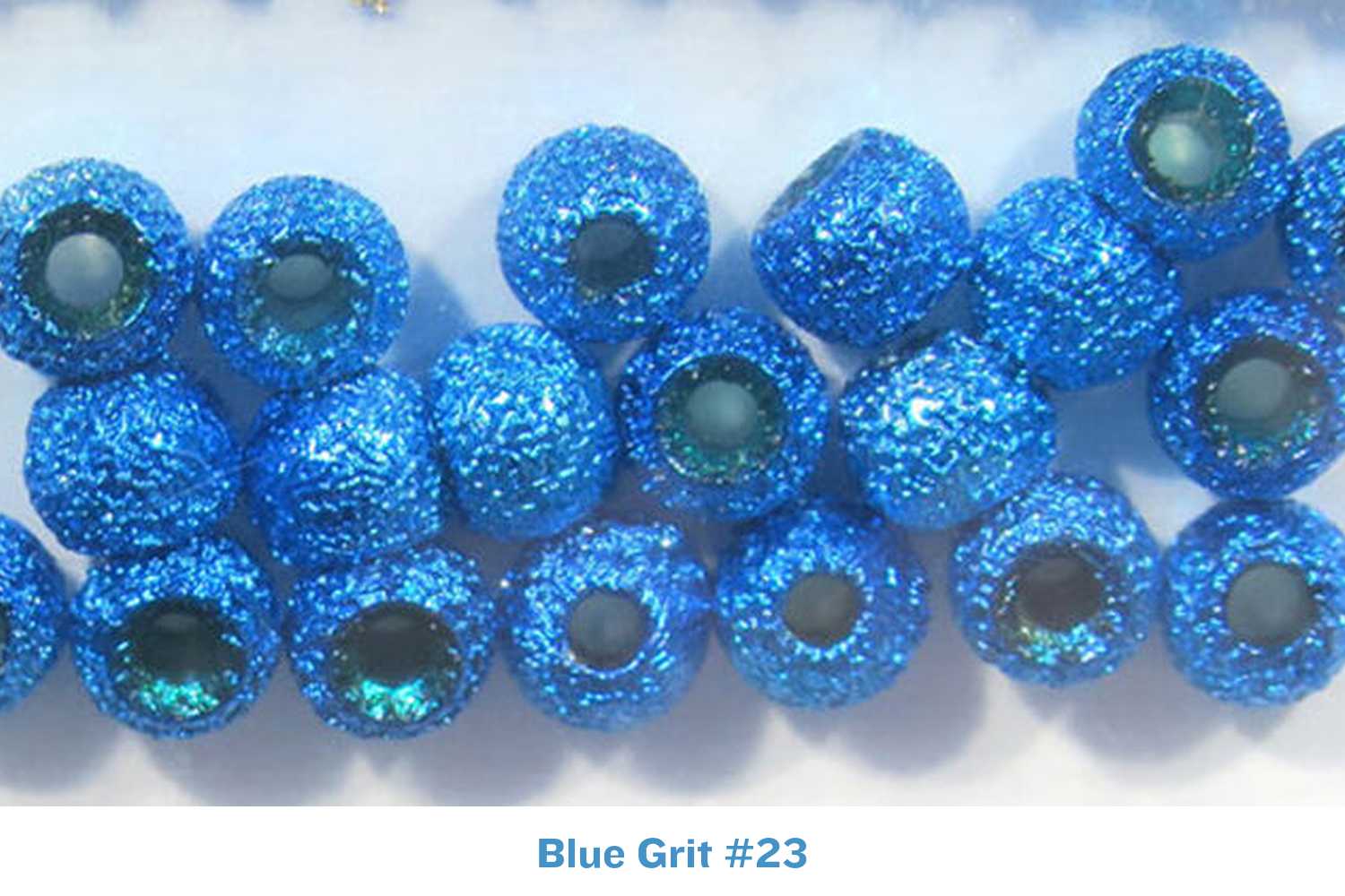 Hareline Gritty Brass Beads