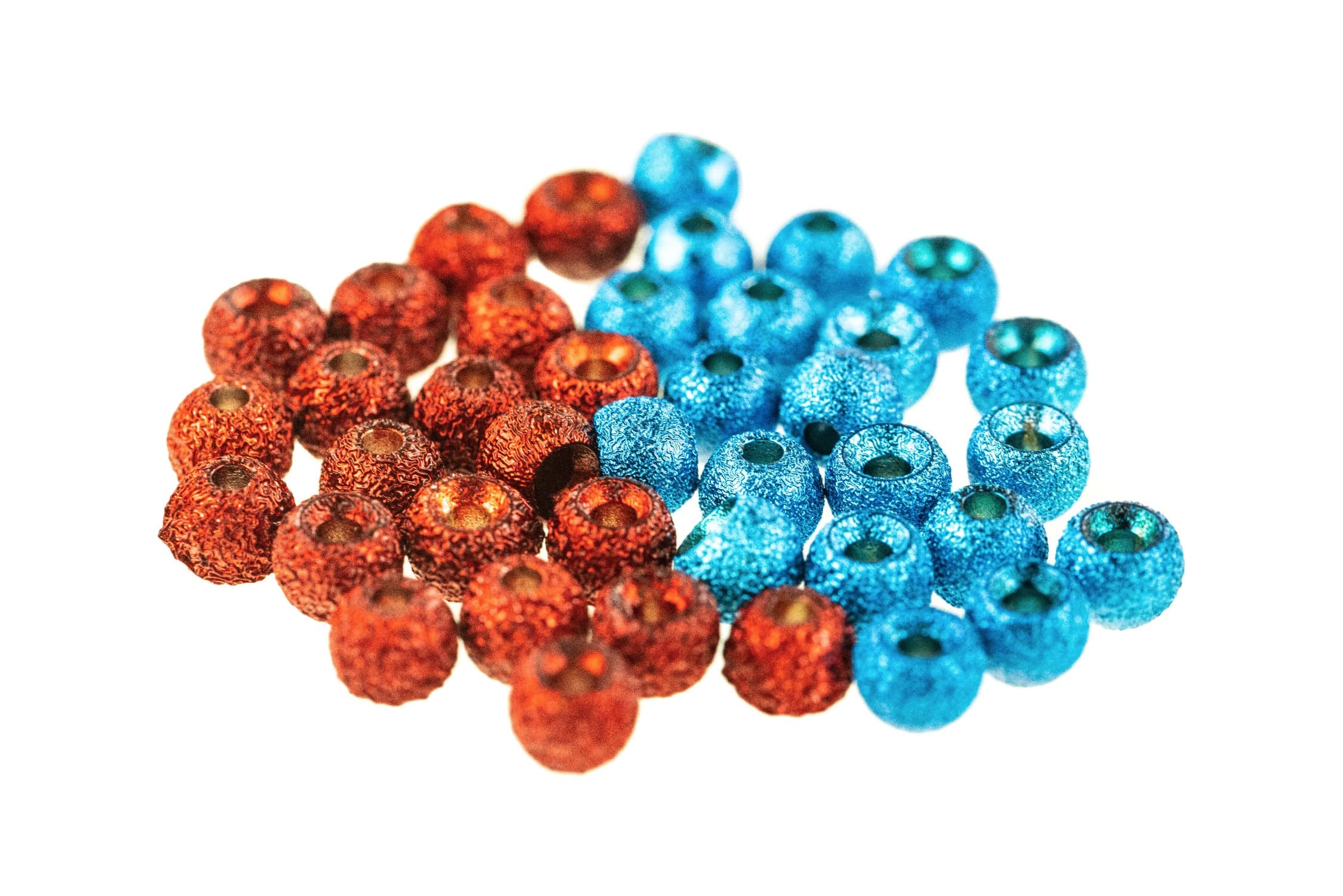 Hareline Gritty Brass Beads