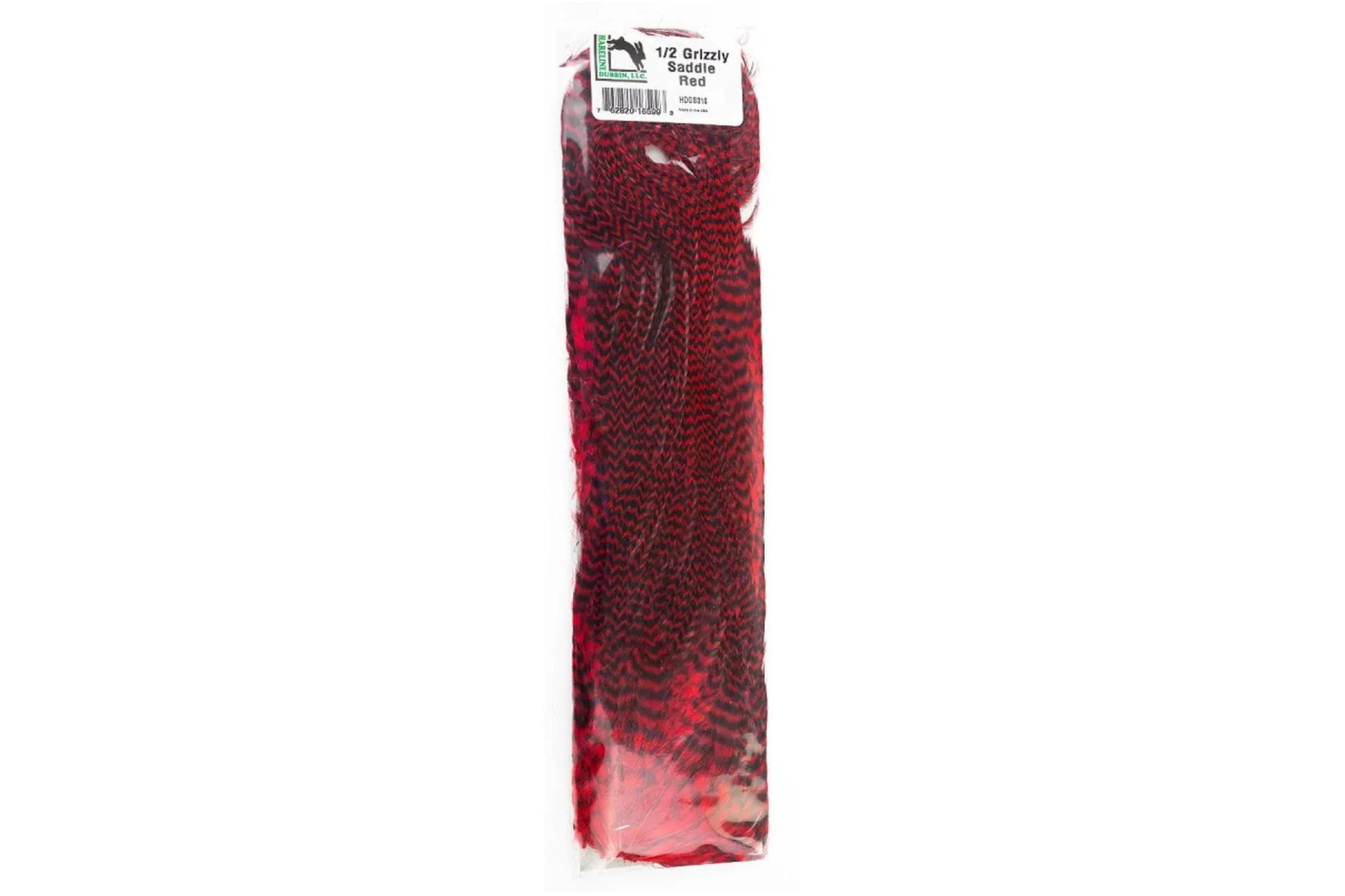 Hareline Grizzly Half Saddle
