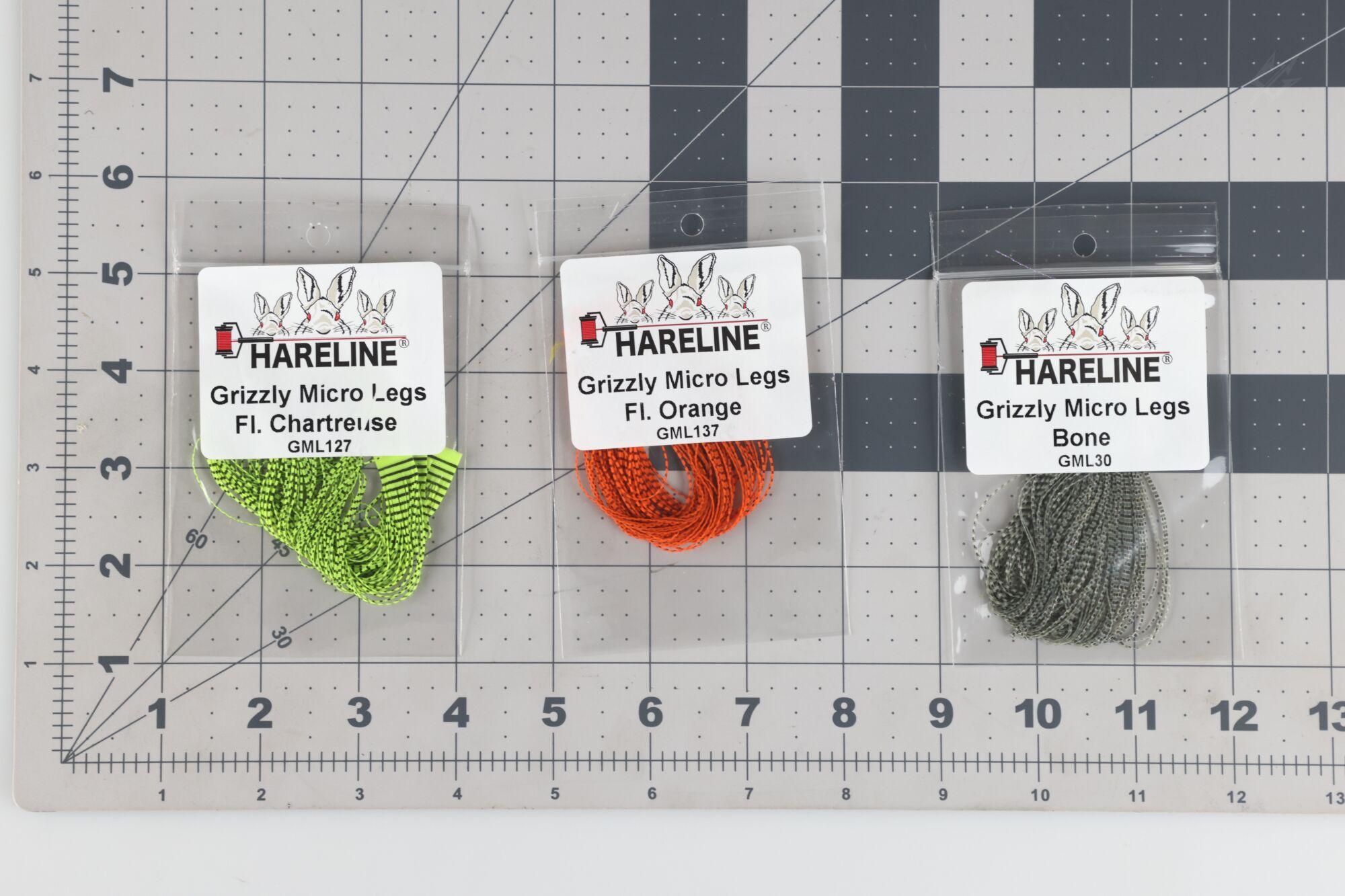 Hareline Grizzly Micro Legs