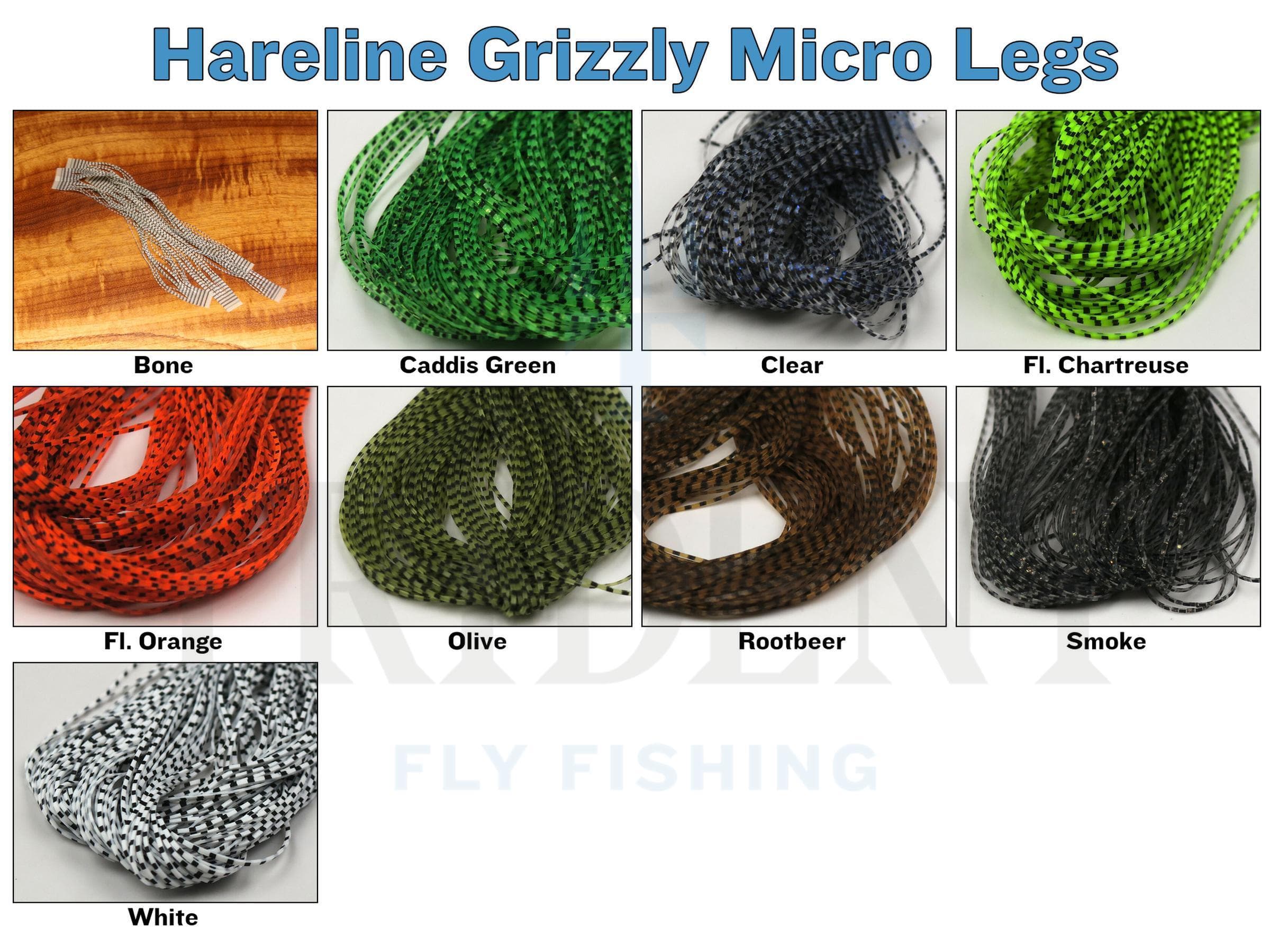 Hareline Grizzly Micro Legs
