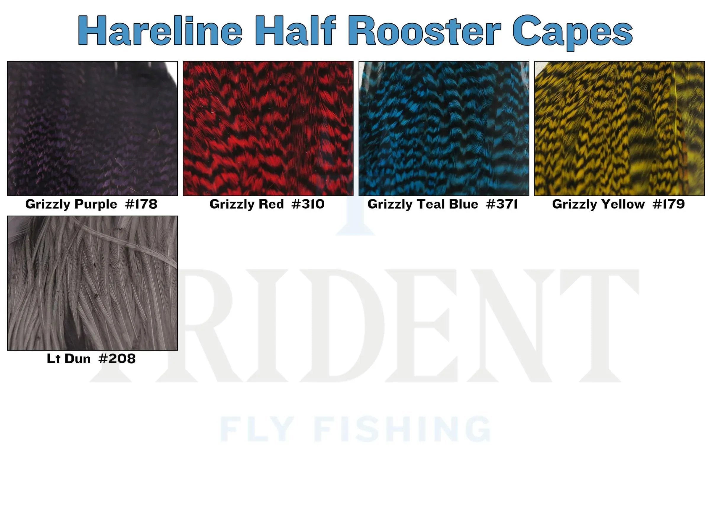 Hareline Half Rooster Capes