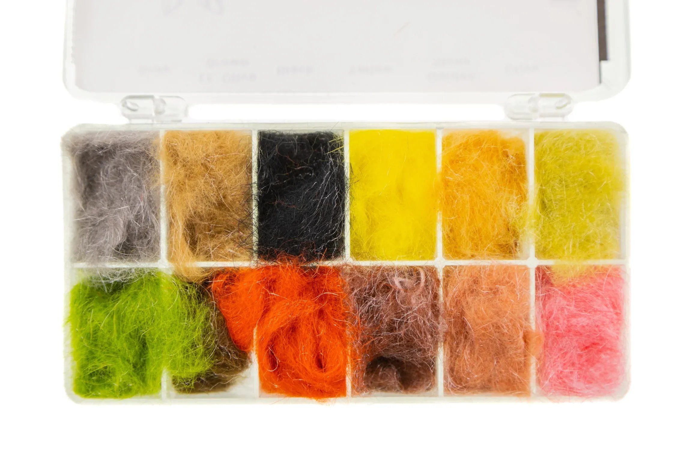 Hareline Hare-Tron Dubbing - Multi Color Assortment w/ Dispenser