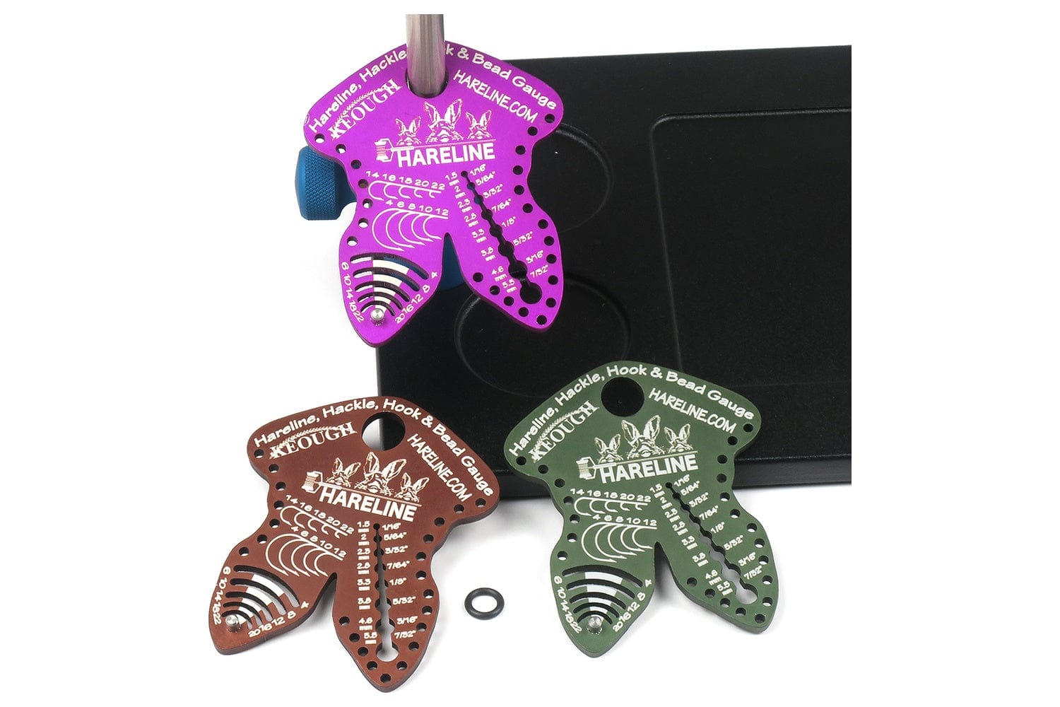 Hareline Hook & Bead Gauge