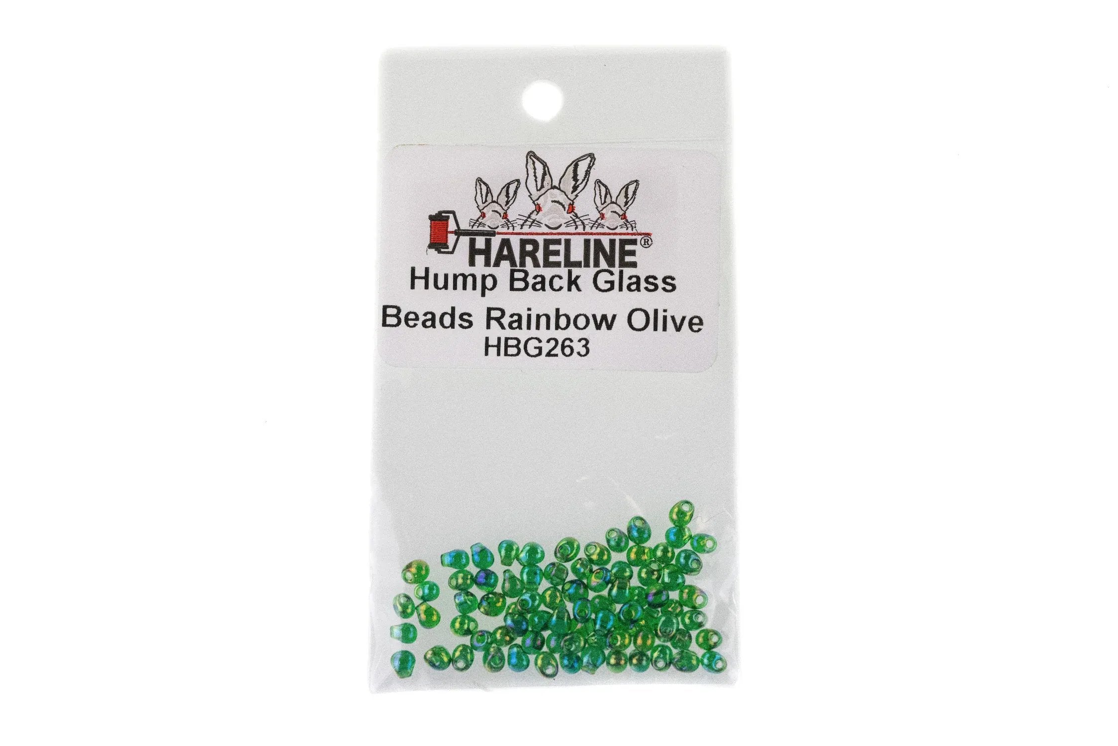 Hareline Hump Back Glass Beads