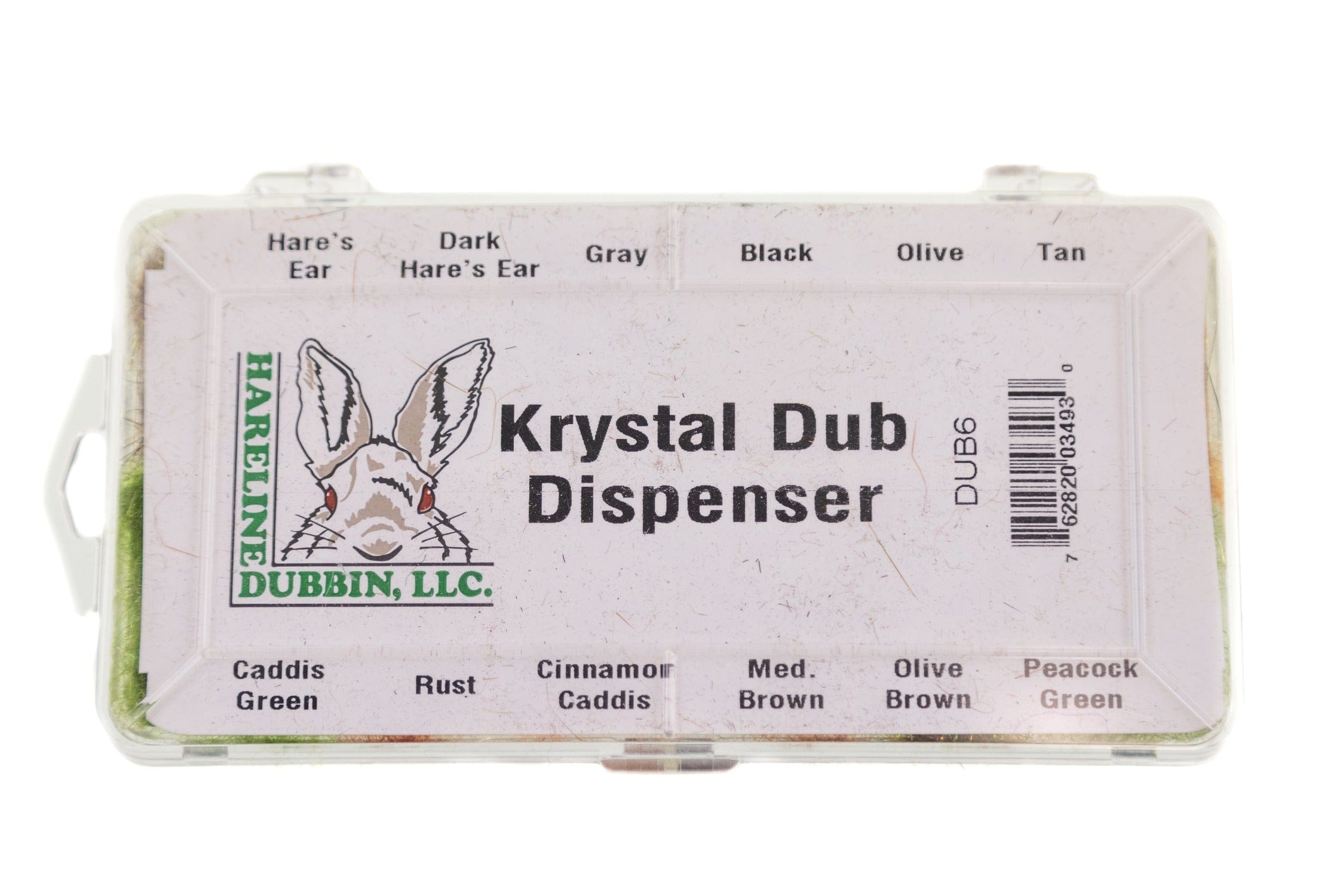 Hareline Krystal Dub - Multi Color Assortment w/ Dispenser