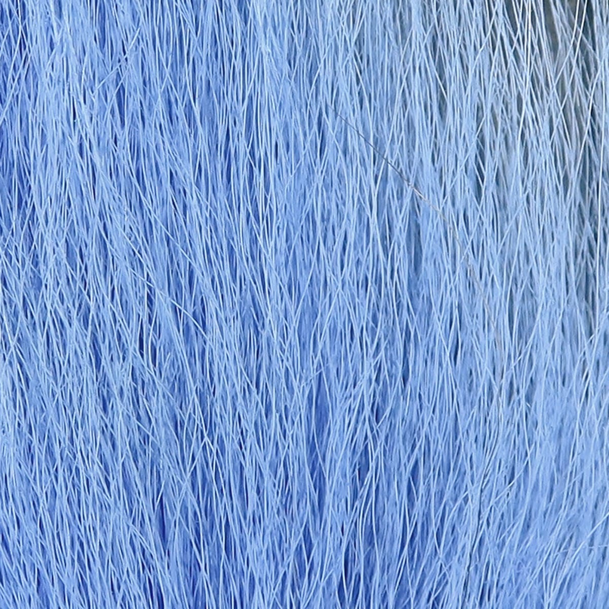 Light blue Hareline Large Northern bucktail: long fine deer tail hairs, soft glossy fibers for fly tying