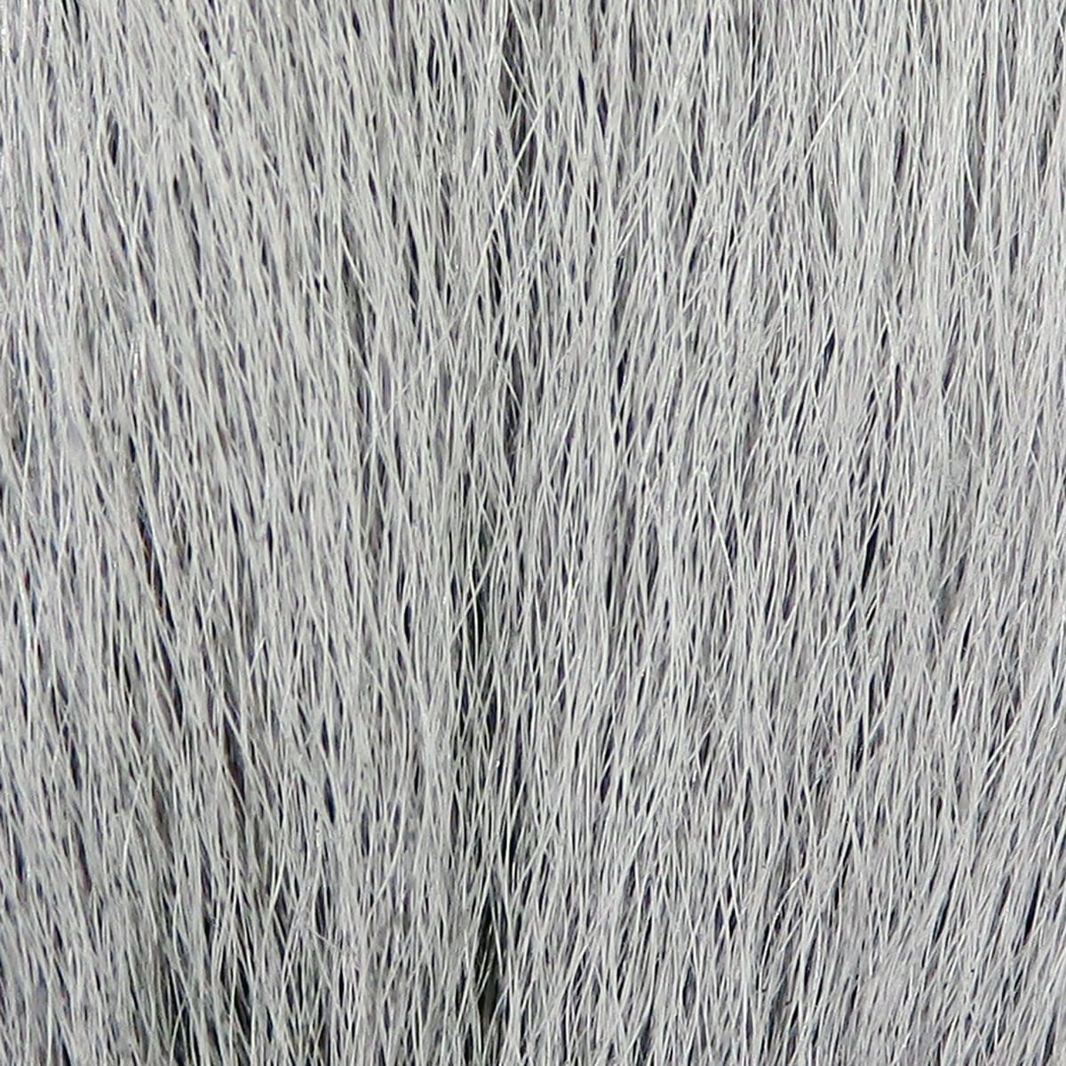 Hareline Large Northern bucktail gray-silver deer hair fibers, long fine natural strands for fly tying