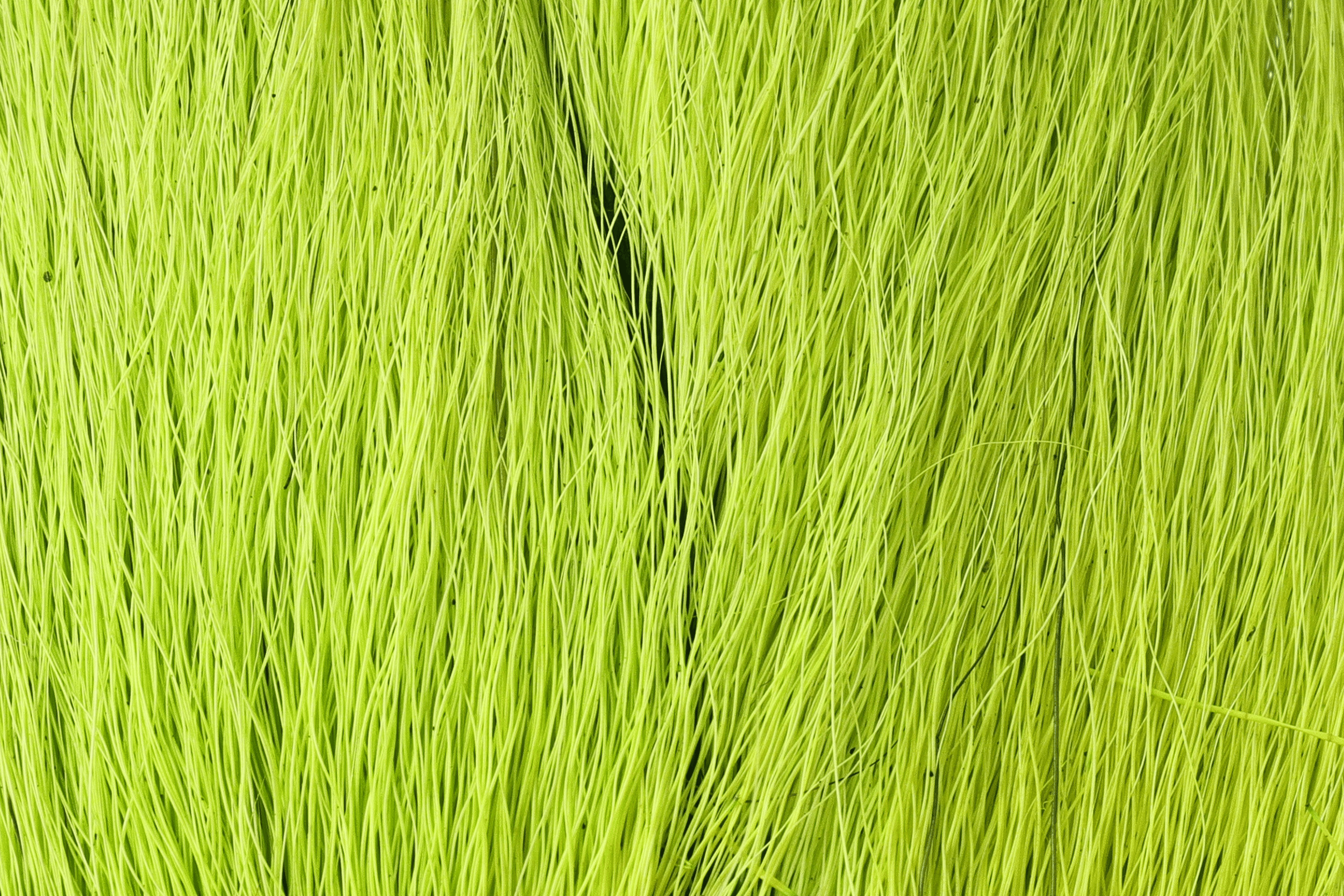 Chartreuse Hareline Large Northern bucktail deer hair with long fine fibers for fly tying