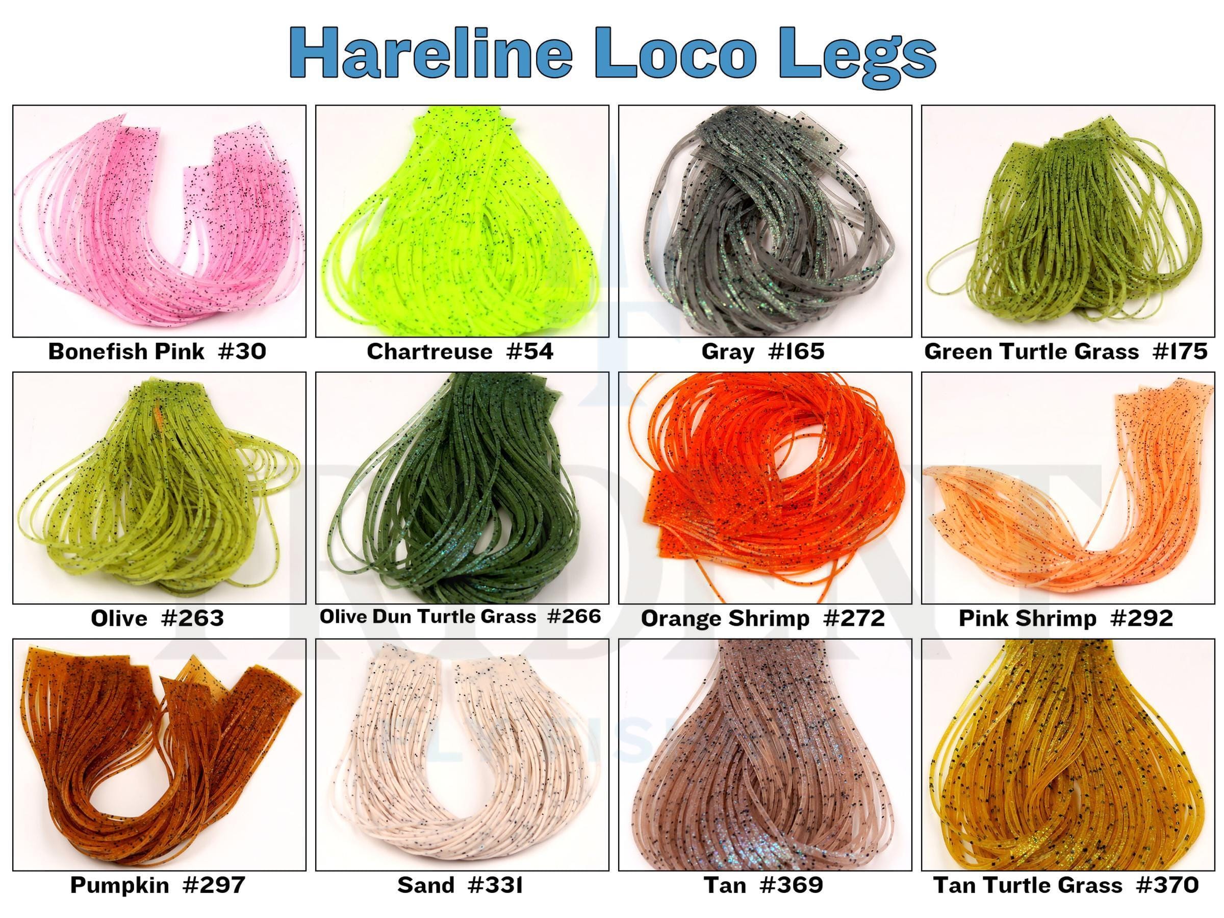 Hareline Loco Legs