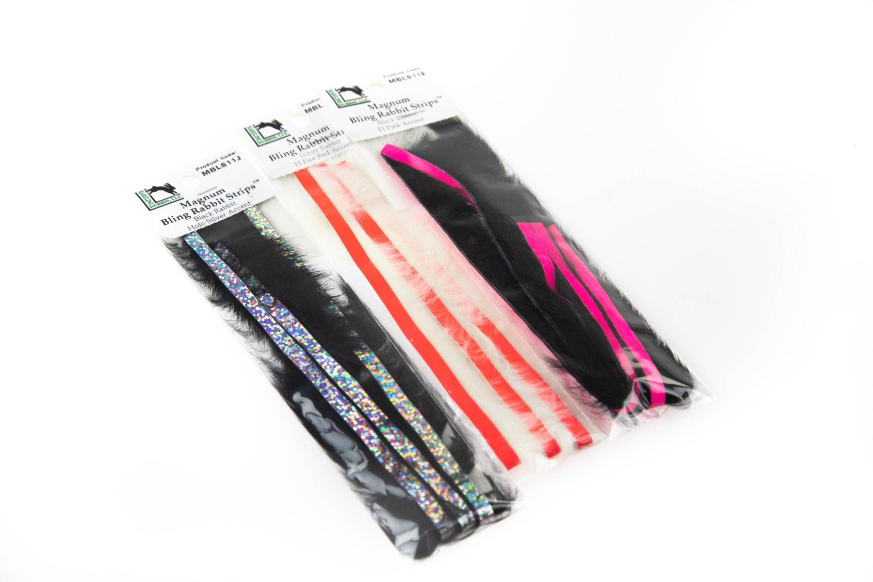 Hareline Magnum Bling Rabbit Fur Strips