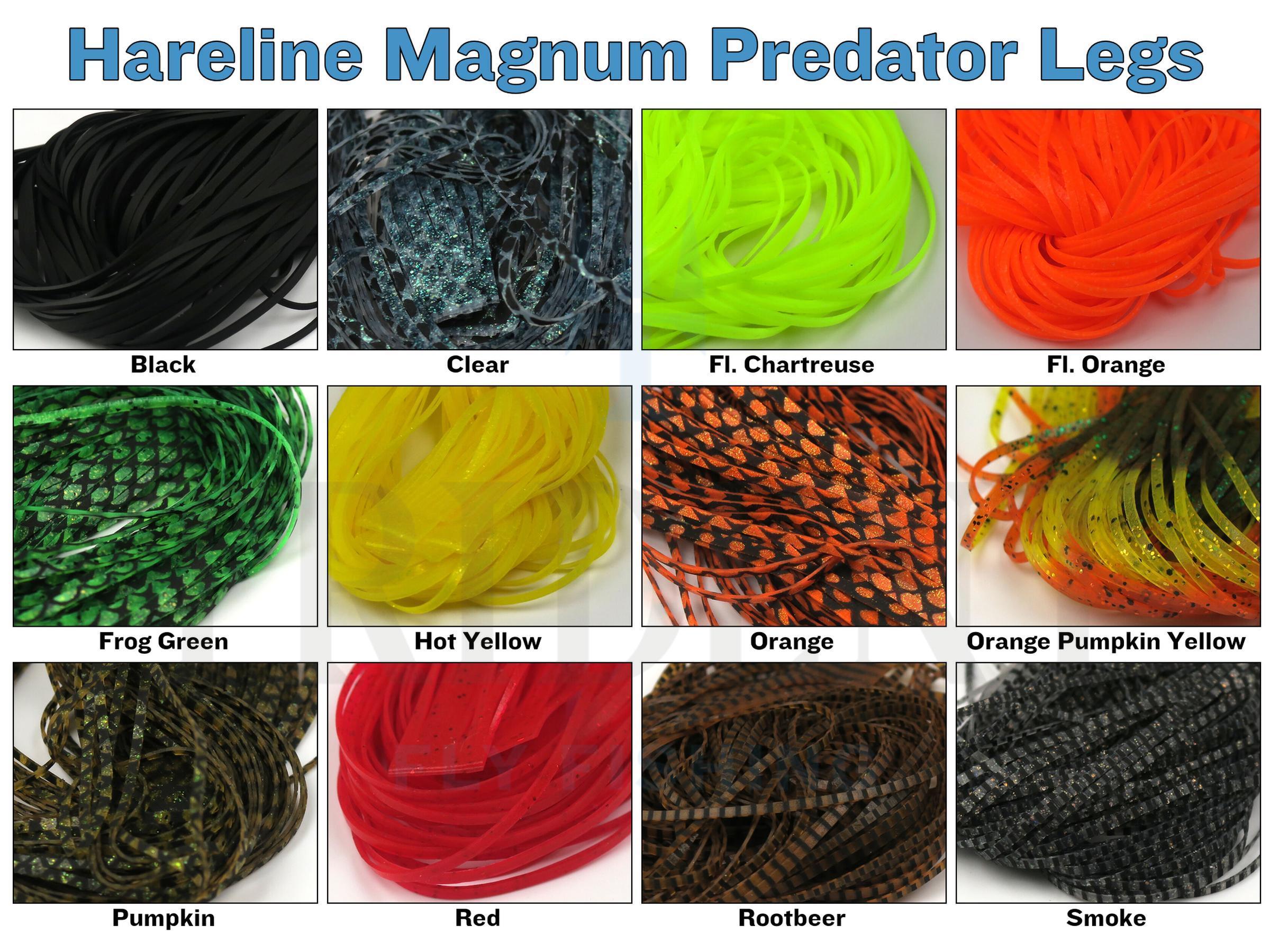Hareline Magnum Predator Legs