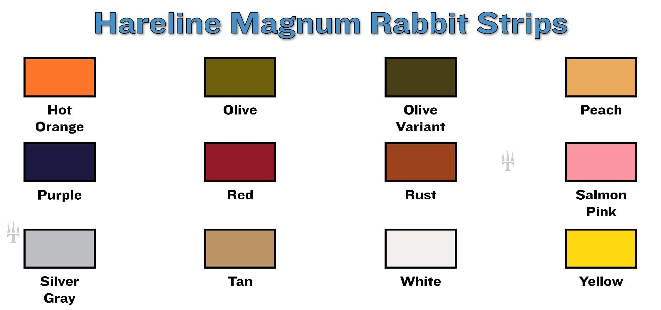 Hareline Magnum Rabbit Fur Strips