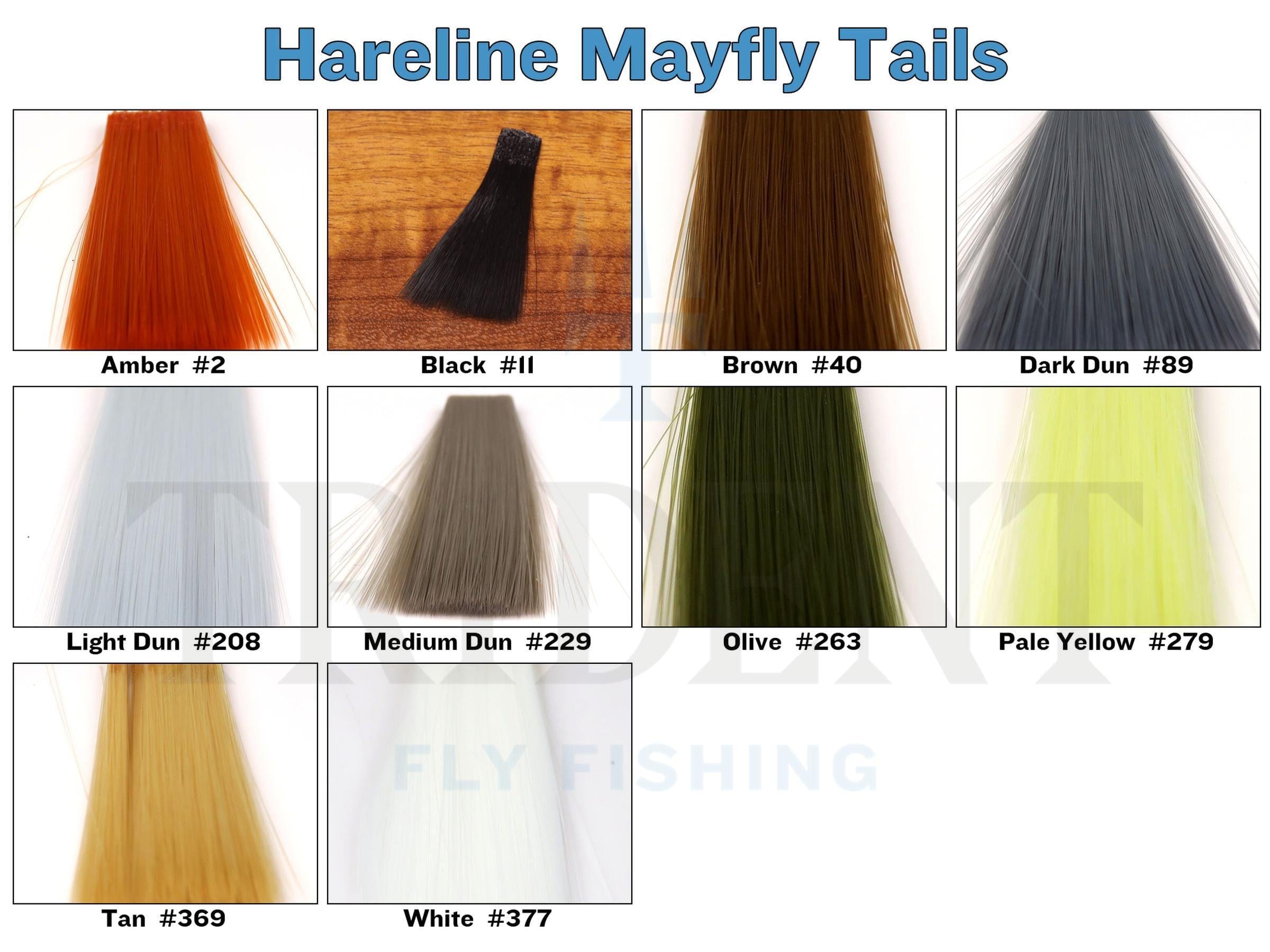 Hareline Mayfly Tails
