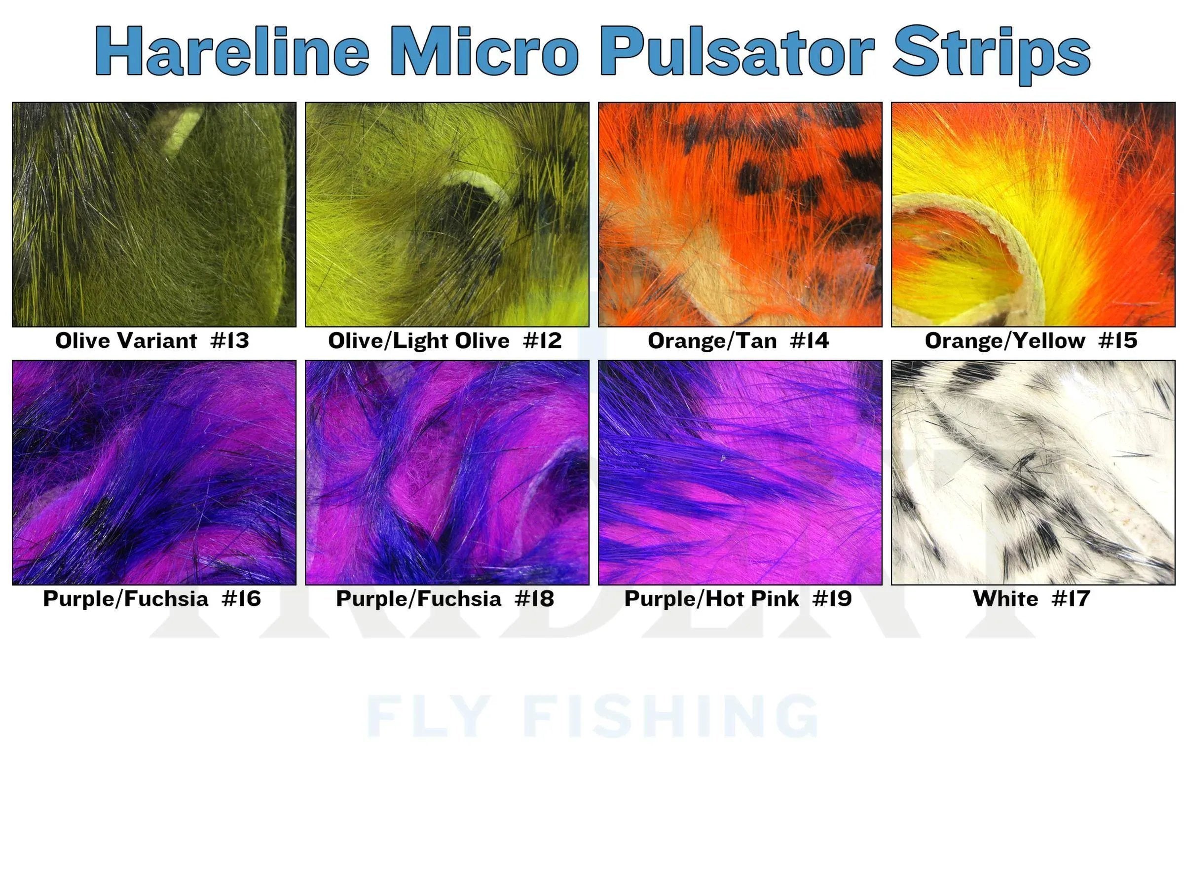 Hareline Micro Pulsator Strips