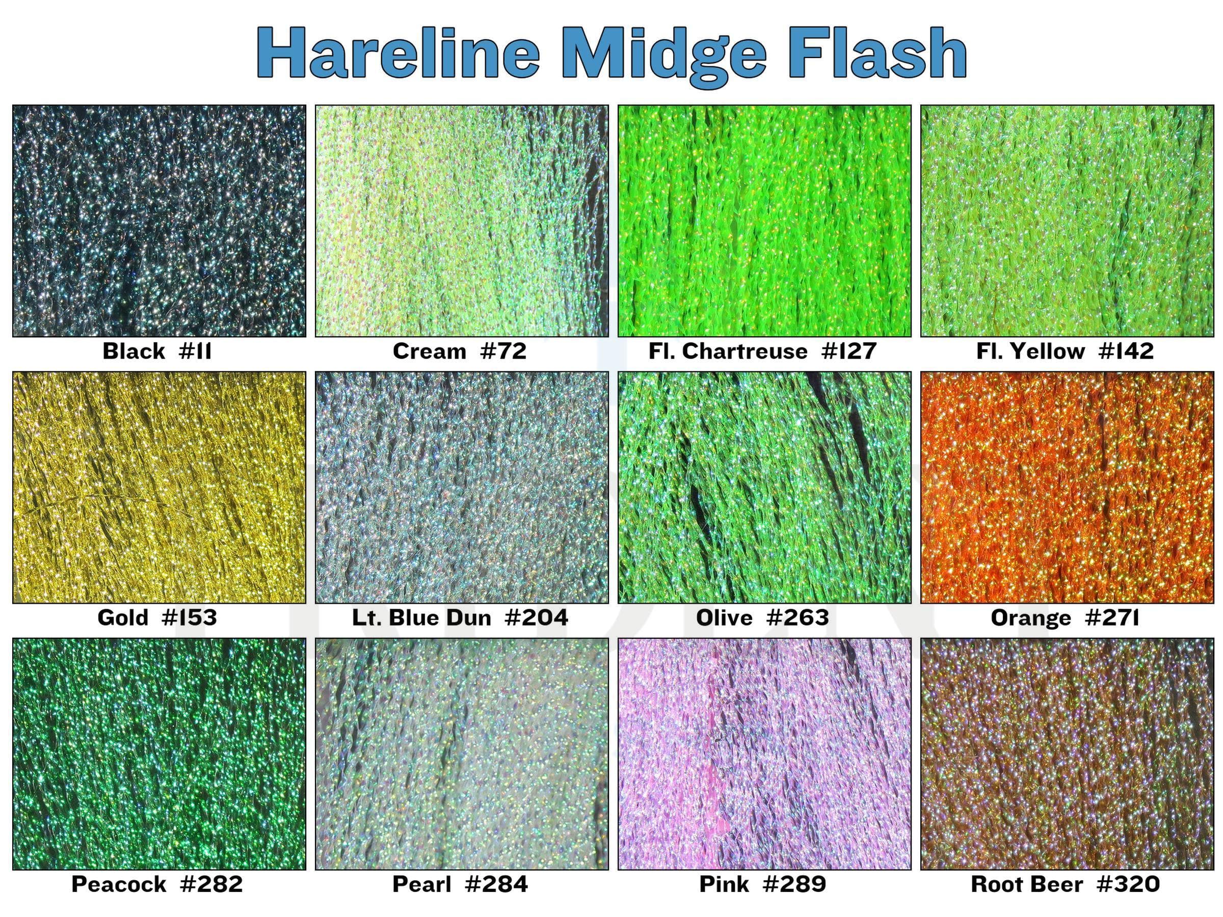 Hareline Midge Flash