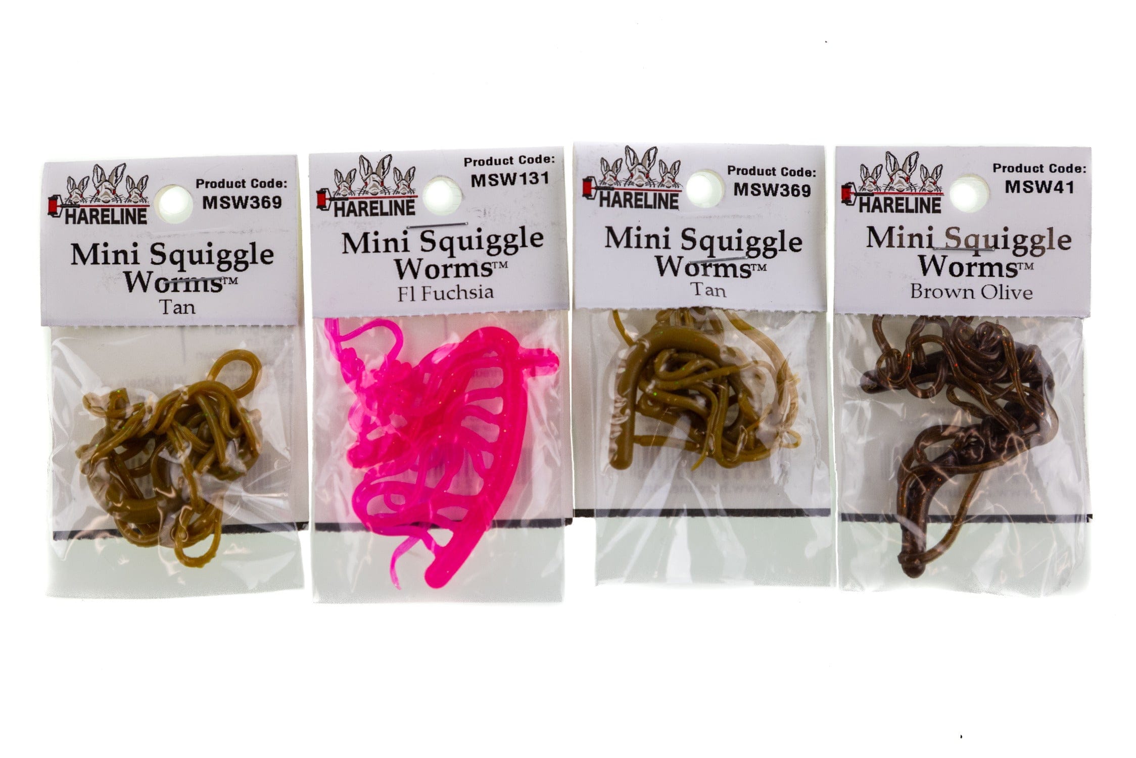 Hareline Mini Squiggle Worms