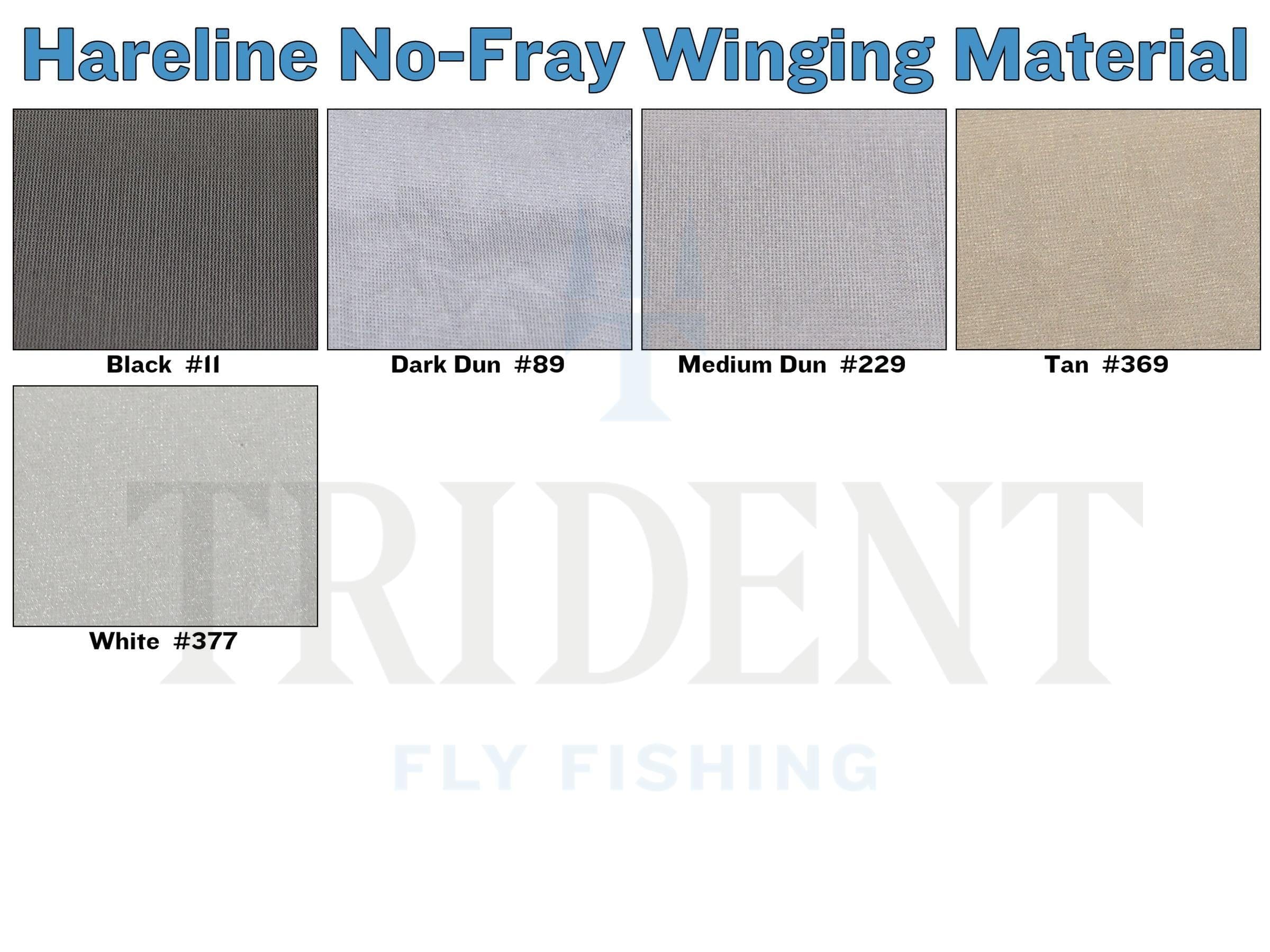 Hareline No-Fray Winging Material