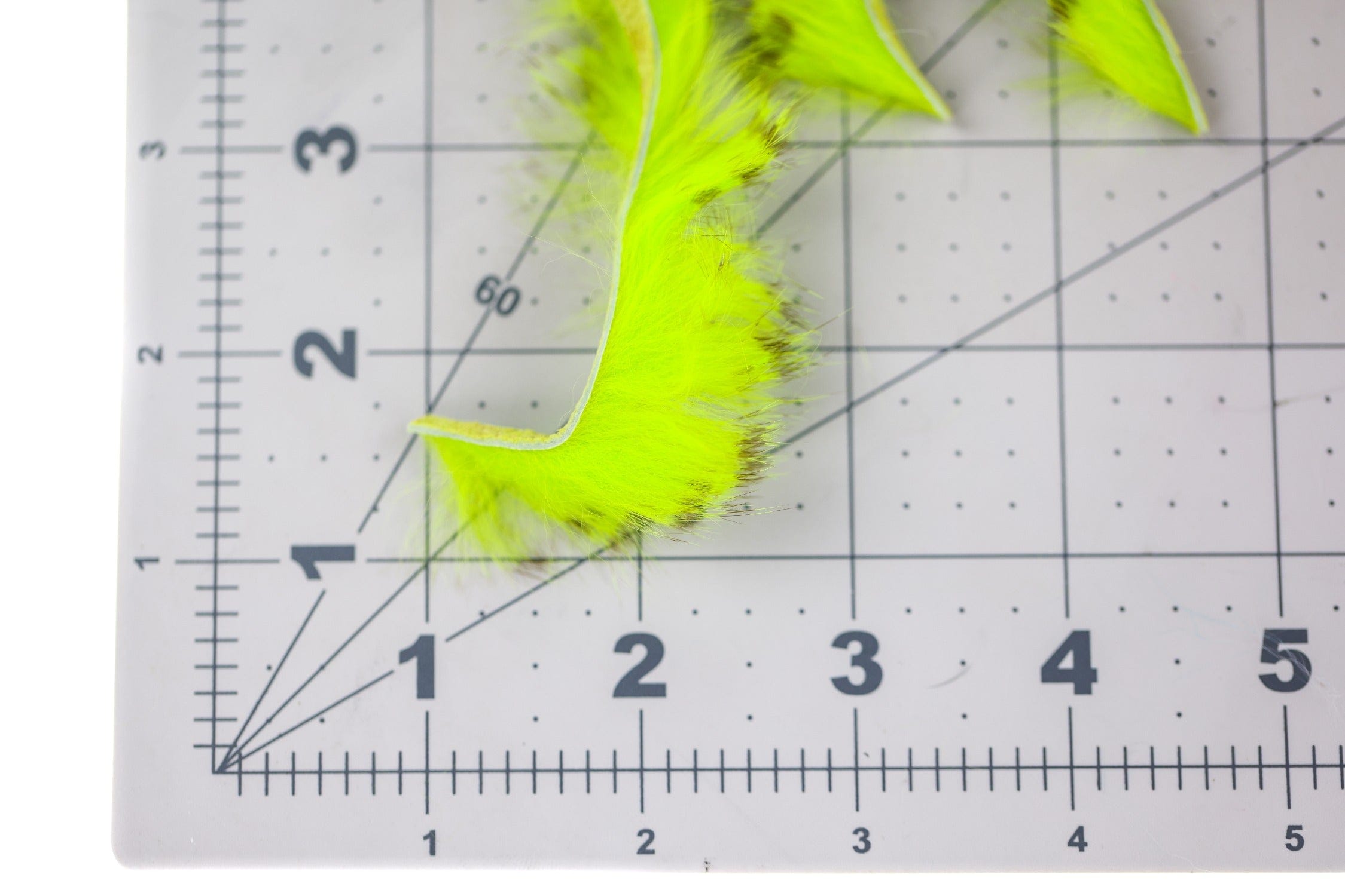 Hareline Olive-Barred Rabbit Fur Strips