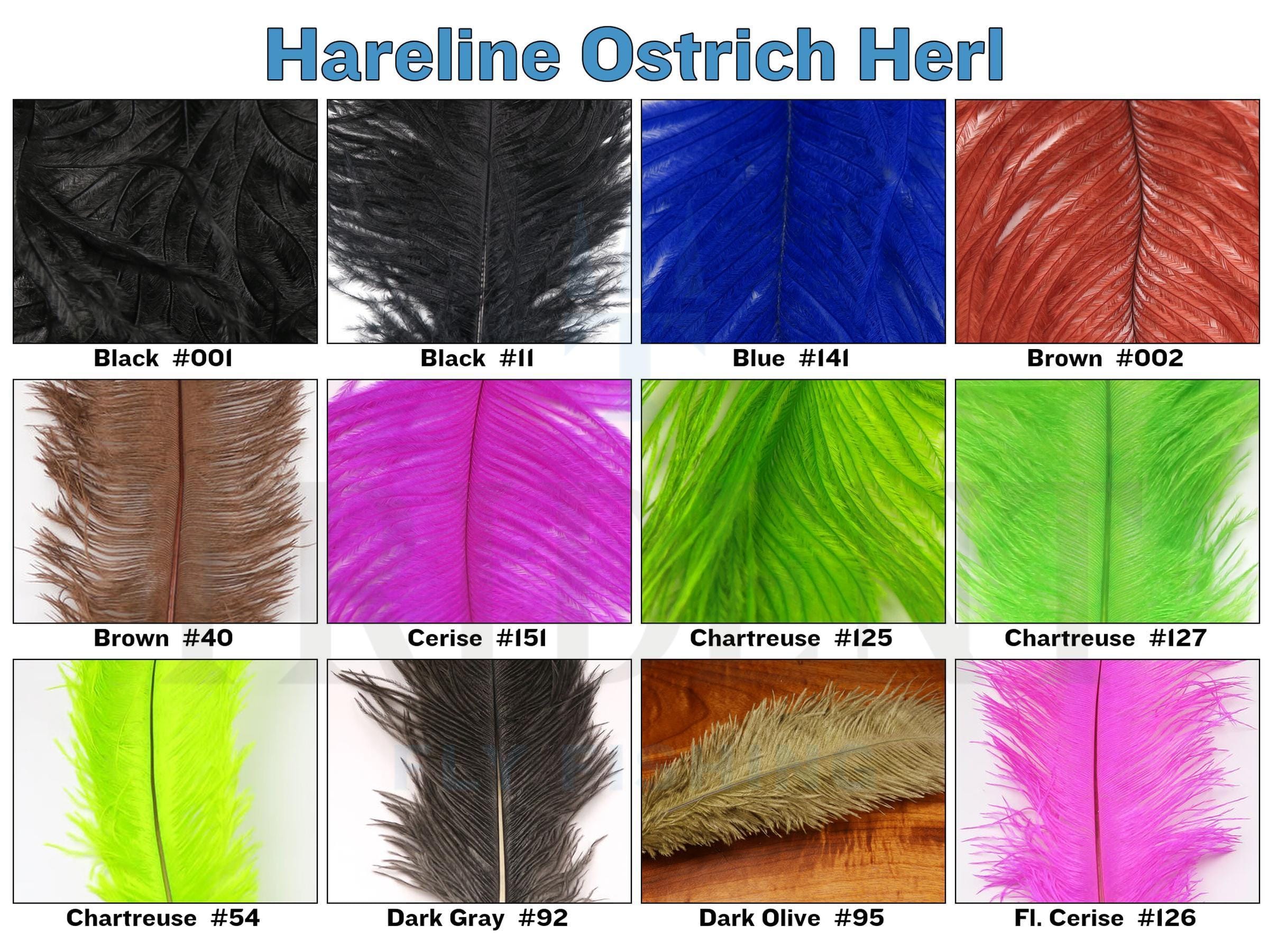 Hareline Ostrich Herl