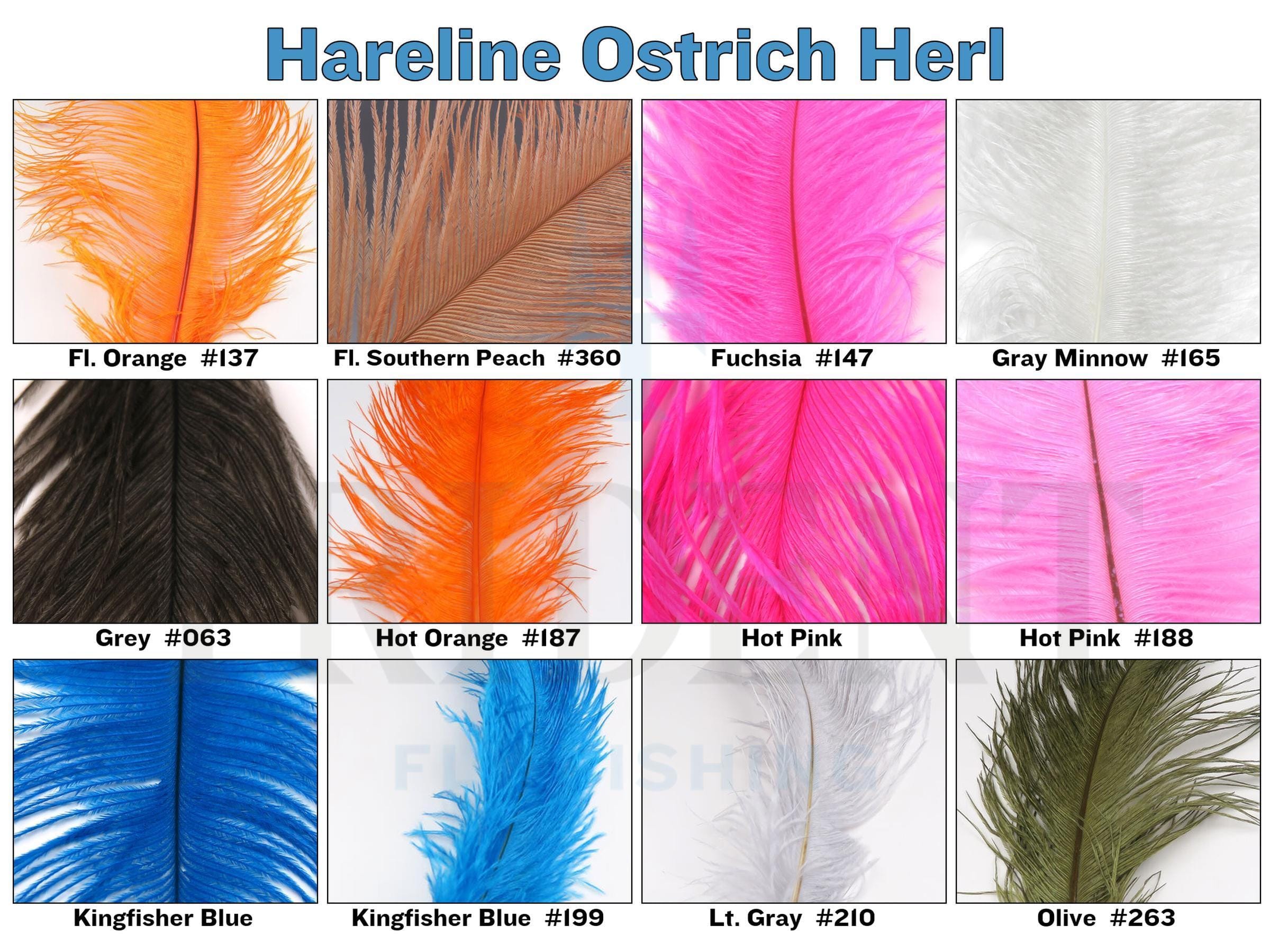 Hareline Ostrich Herl