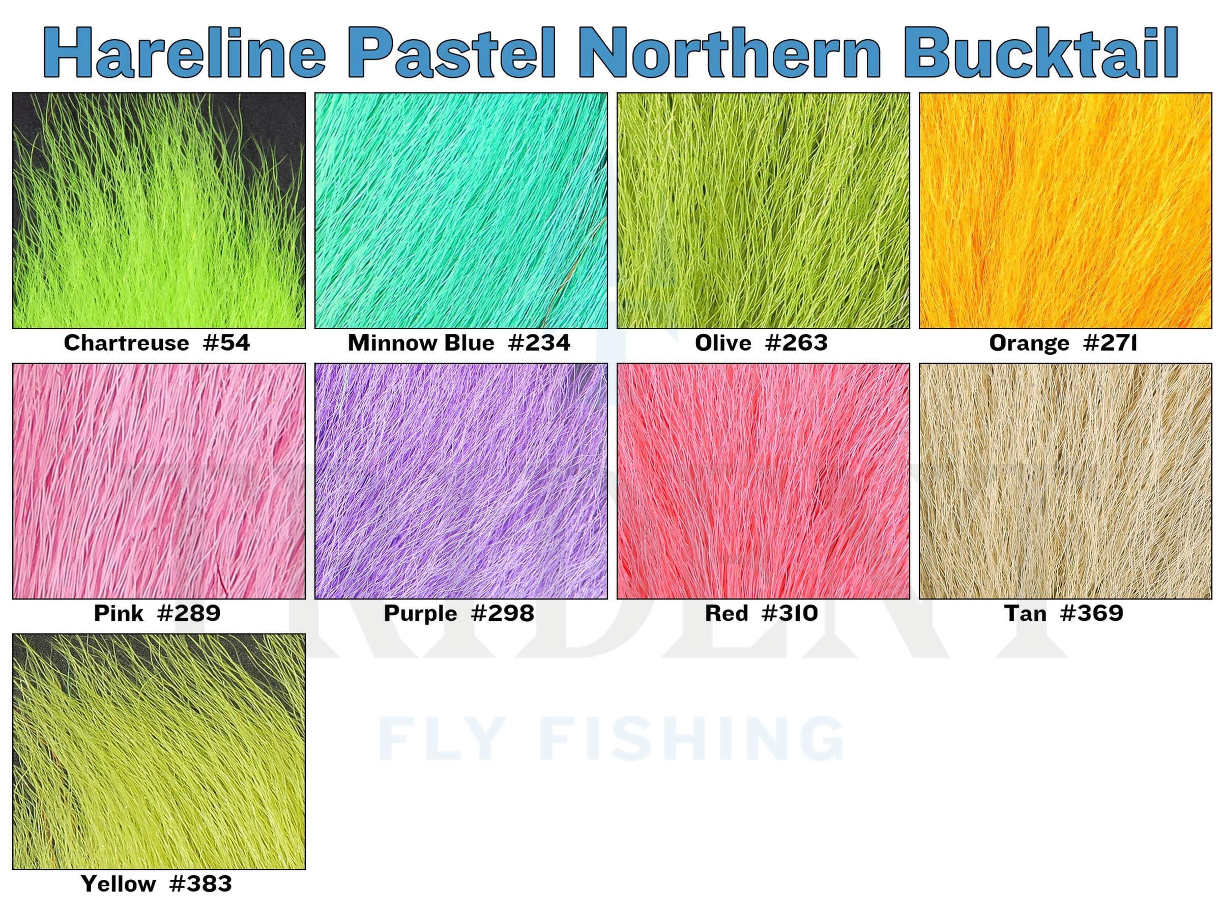 Hareline Pastel Northern Bucktail