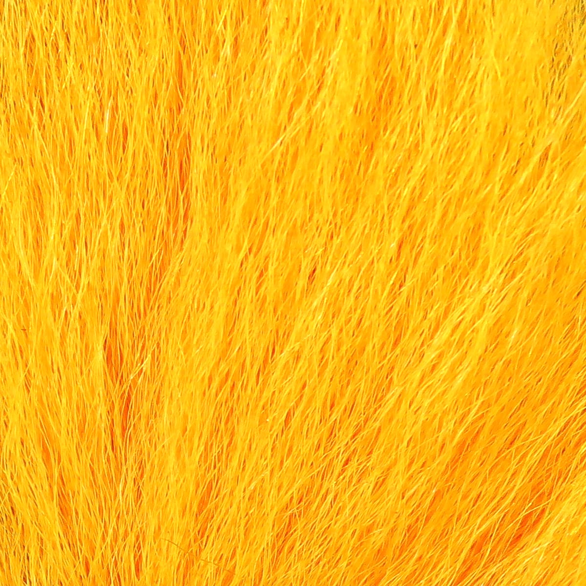 Pastel golden yellow northern bucktail fur, long fine hairs for fly tying and streamer bodies