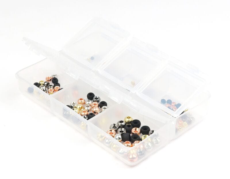 Hareline Plummeting Tungsten Bead 150 Piece Assortment