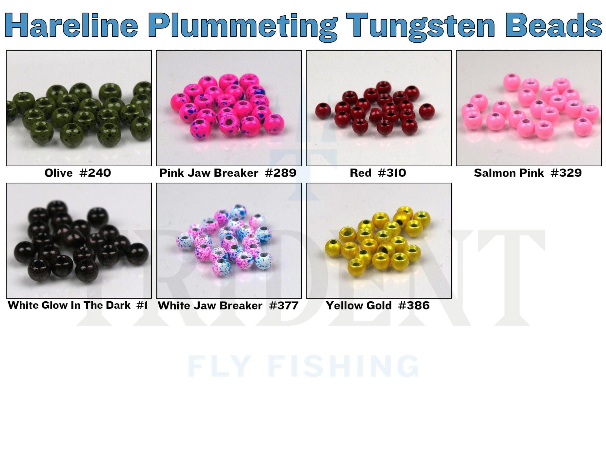Hareline Plummeting Tungsten Beads