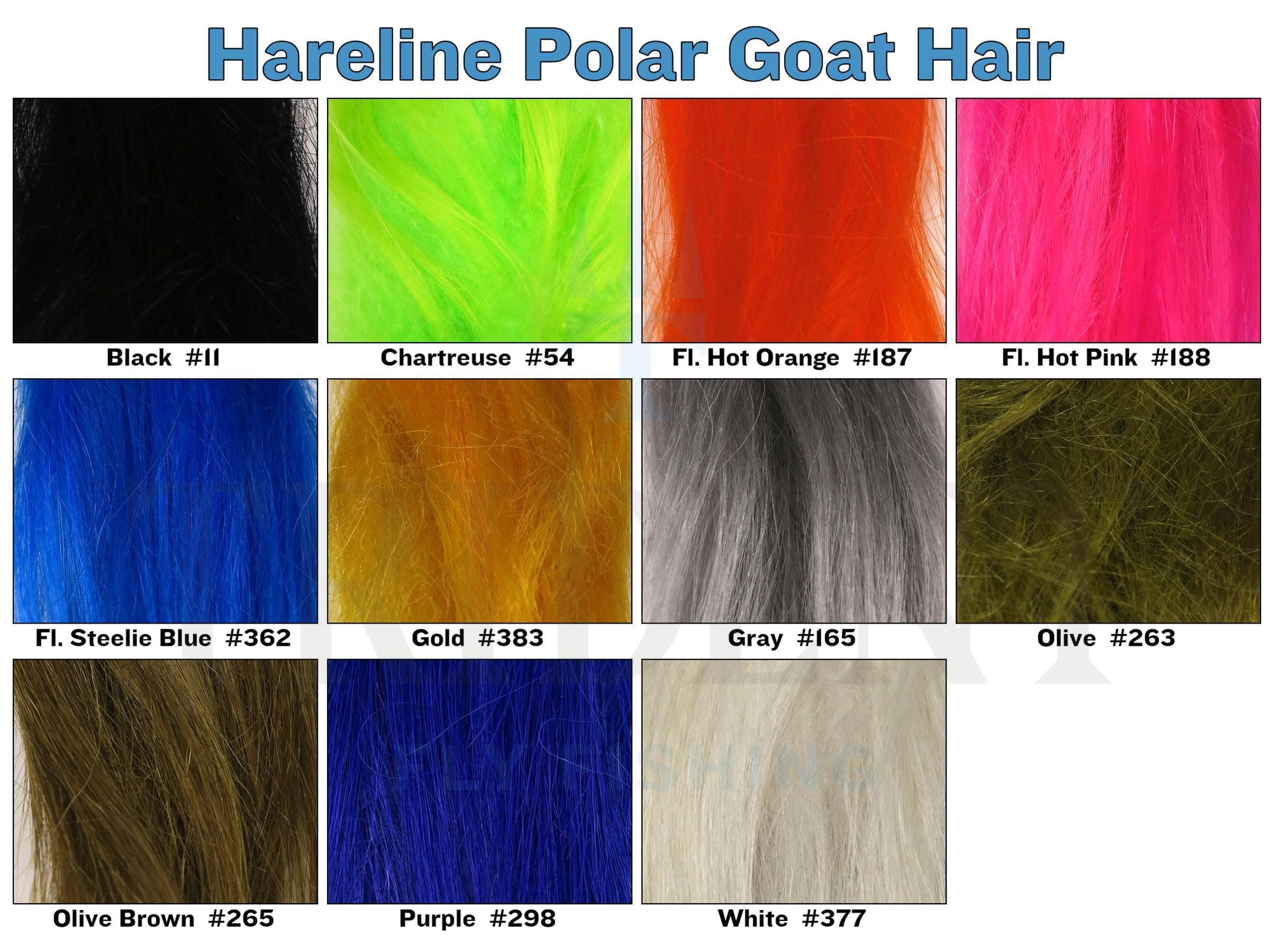 Hareline Polar Goat Hair