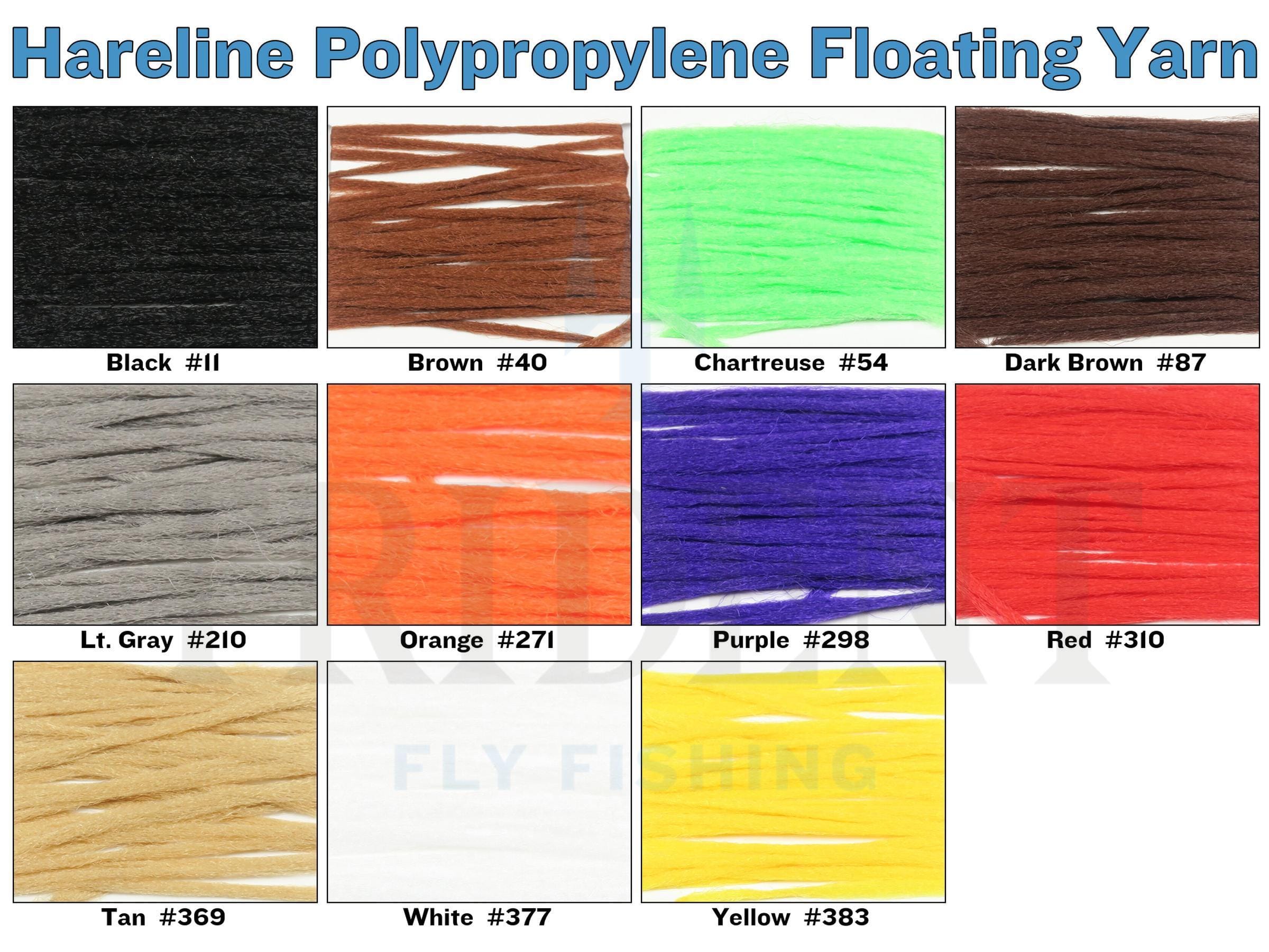 Hareline Polypropylene Floating Yarn