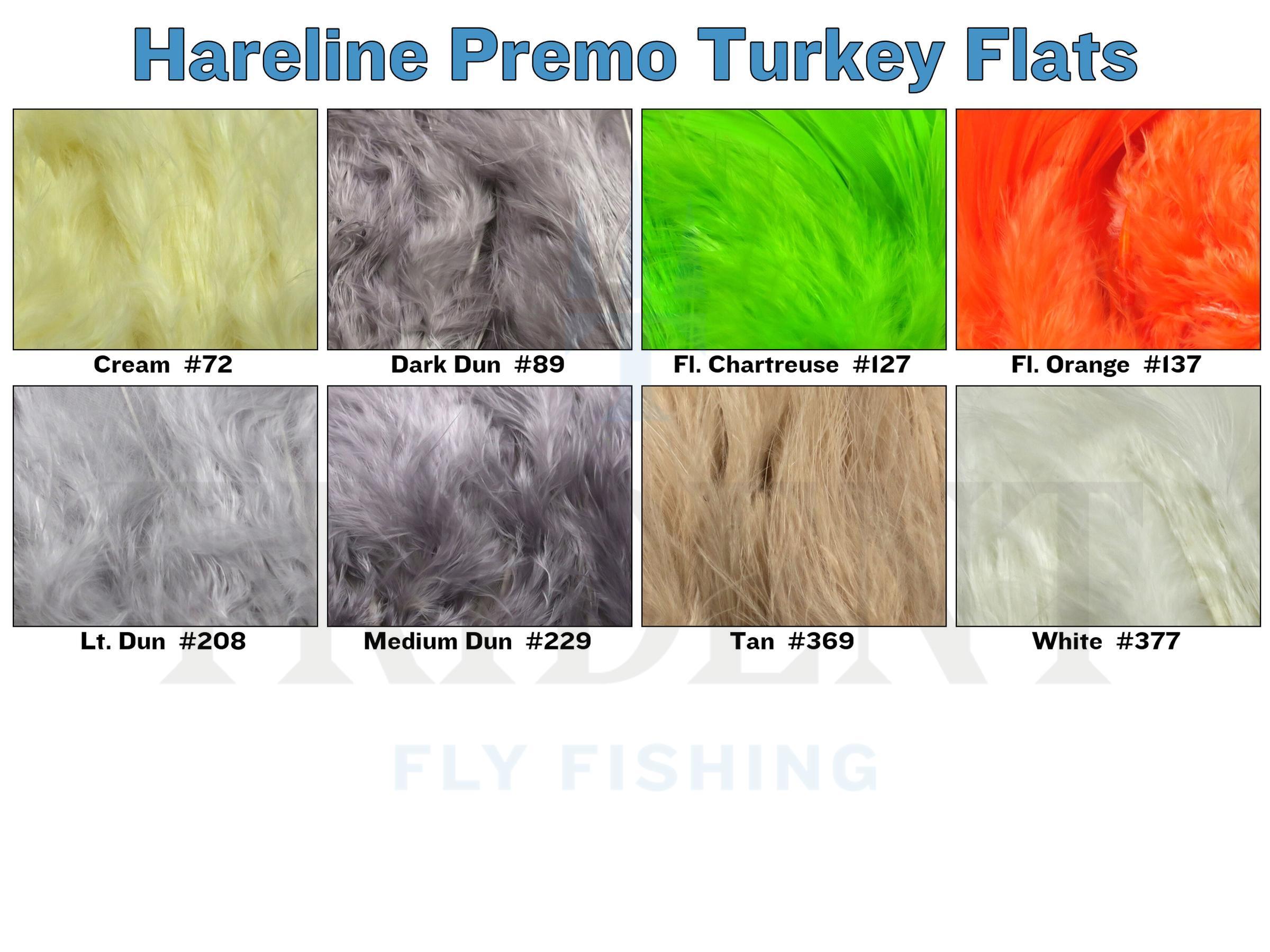 Hareline Premo Turkey Flats