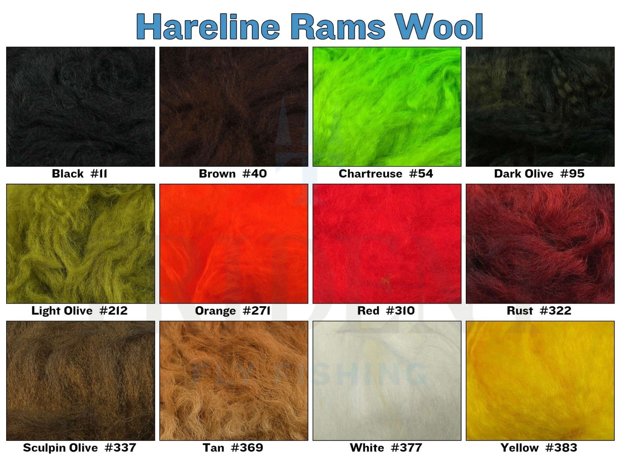 Hareline Rams Wool