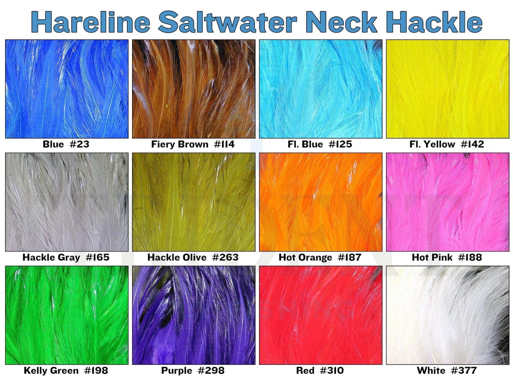 Hareline Saltwater Neck Hackle