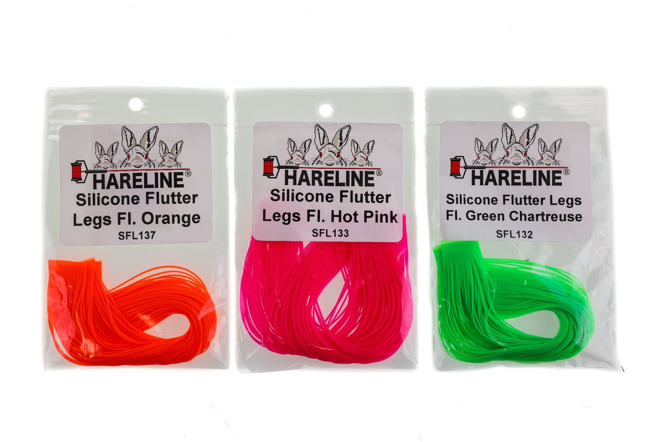 Hareline Silicone Flutter Legs