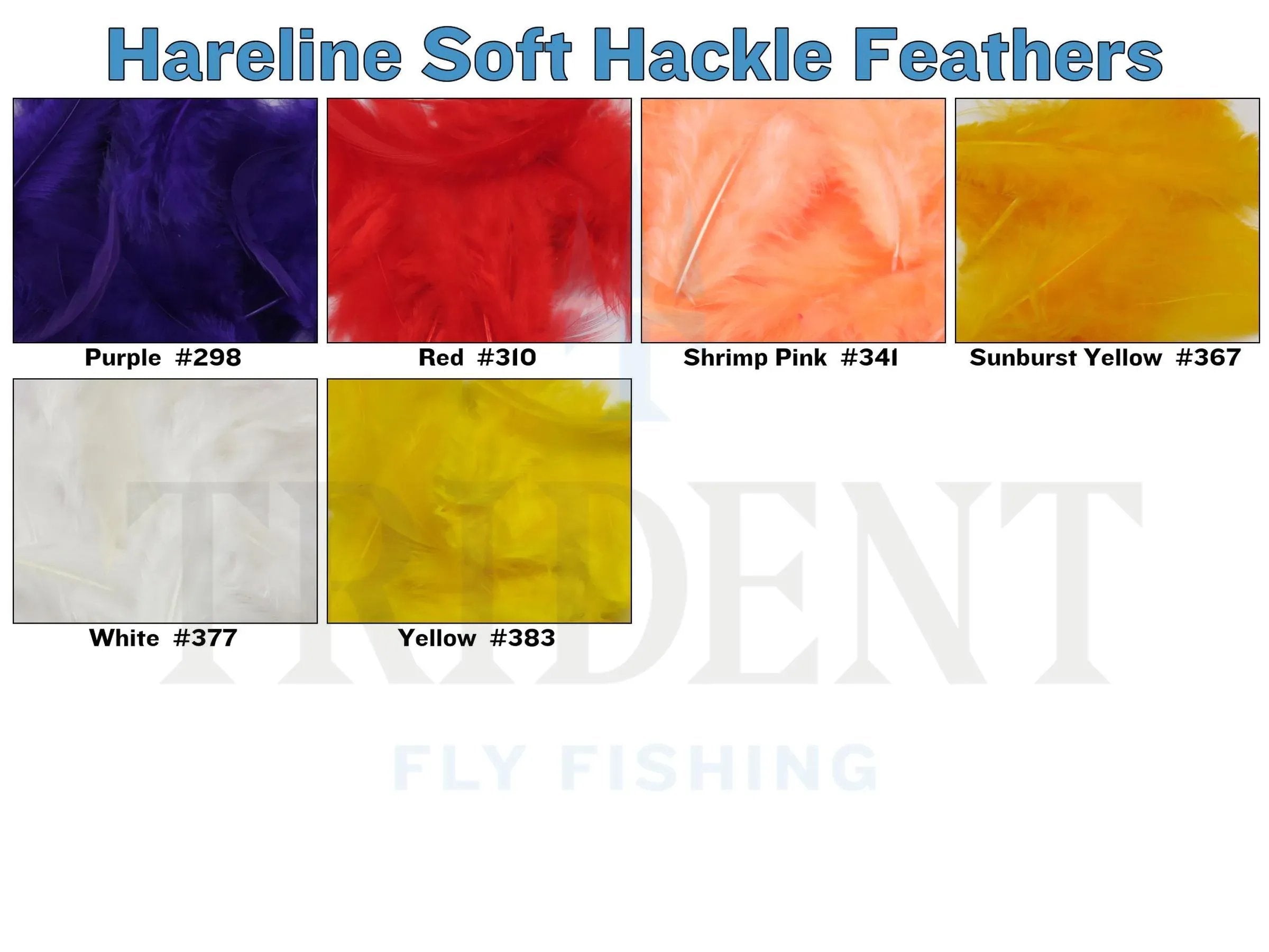 Hareline Soft Hackle Feathers