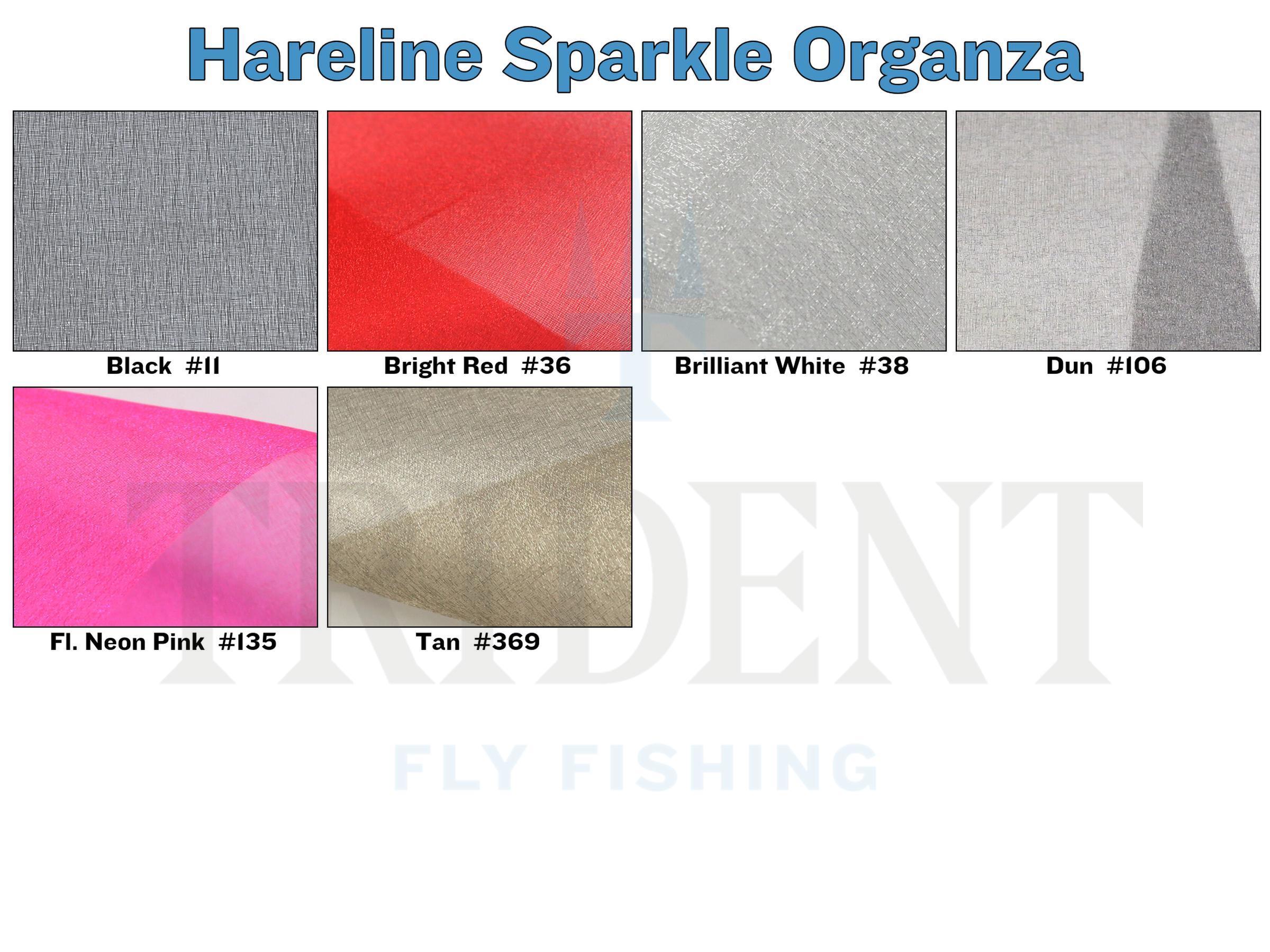 Hareline Sparkle Organza
