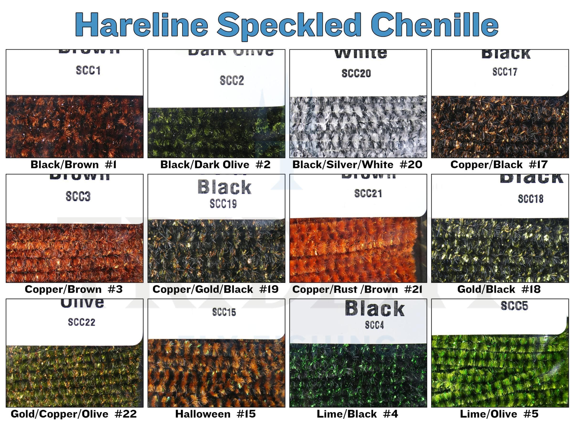 Hareline Speckled Chenille