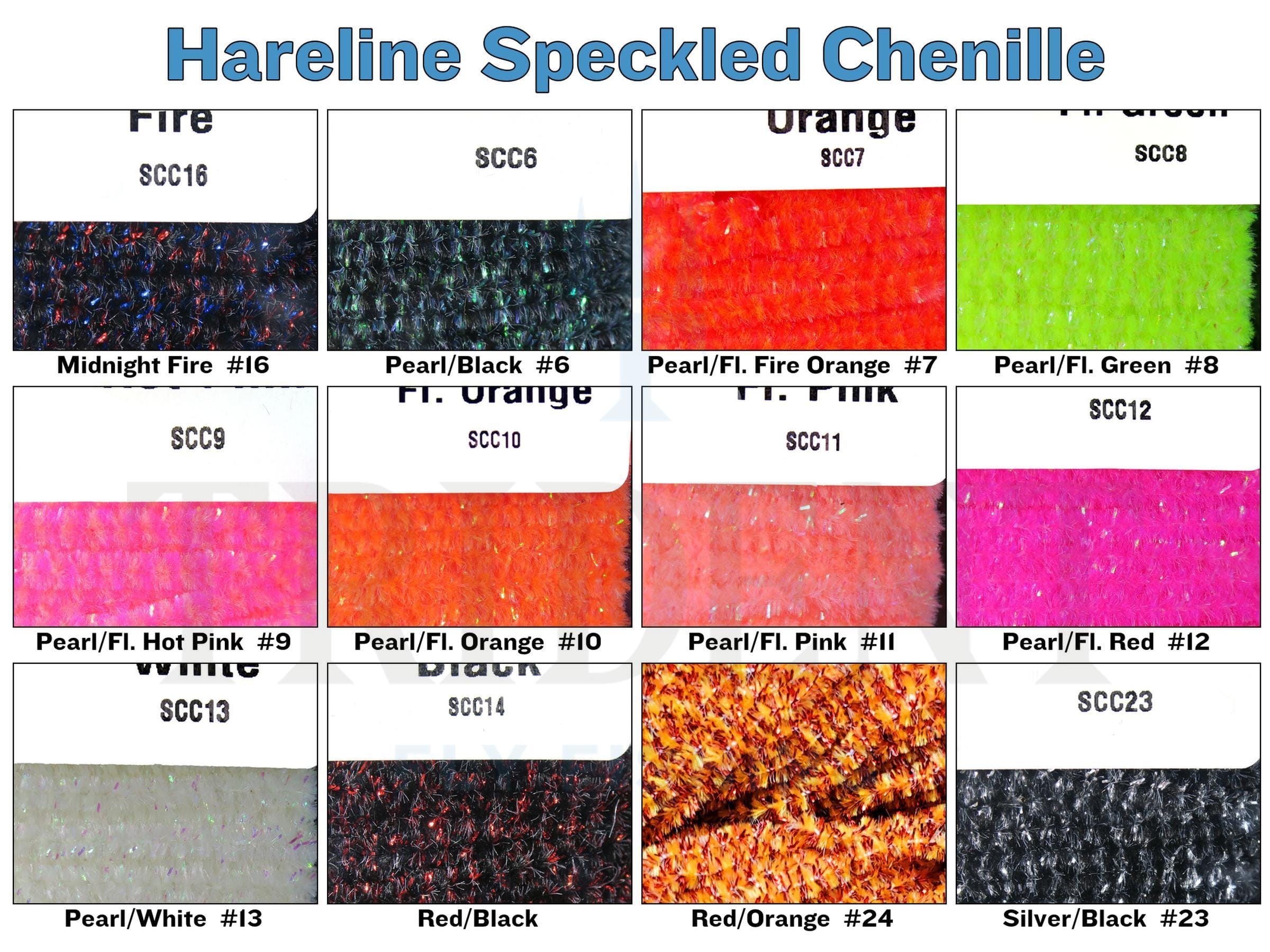 Hareline Speckled Chenille