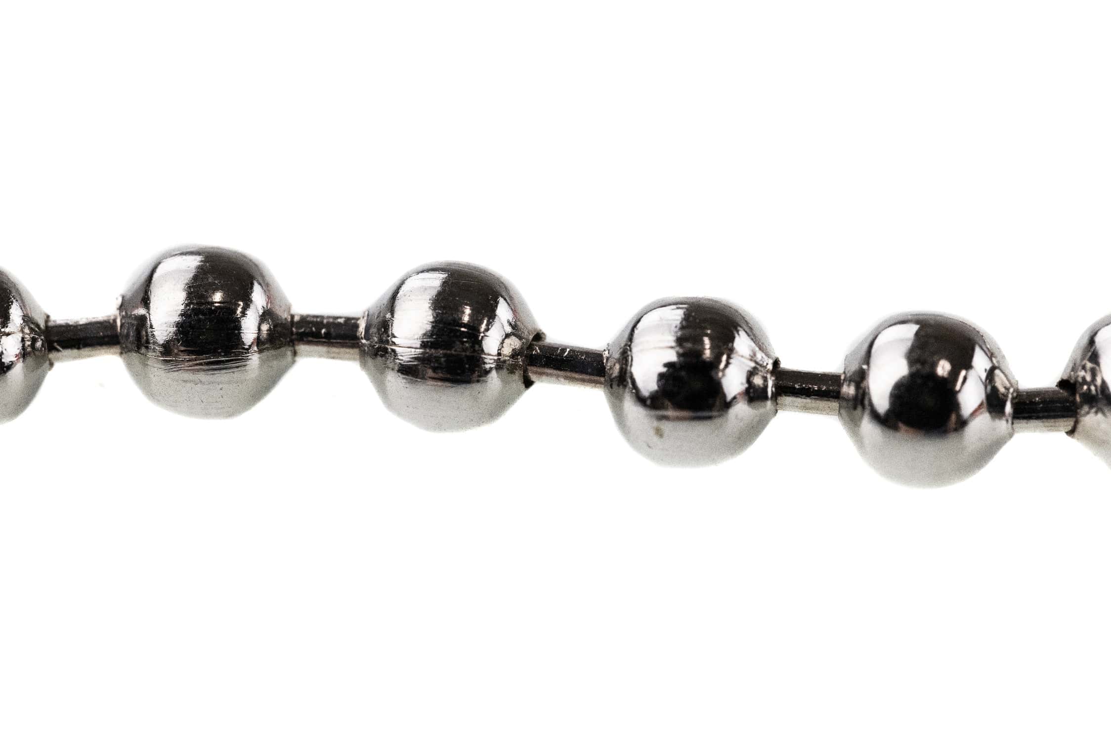 Hareline Stainless Steel Bead Chain Eyes