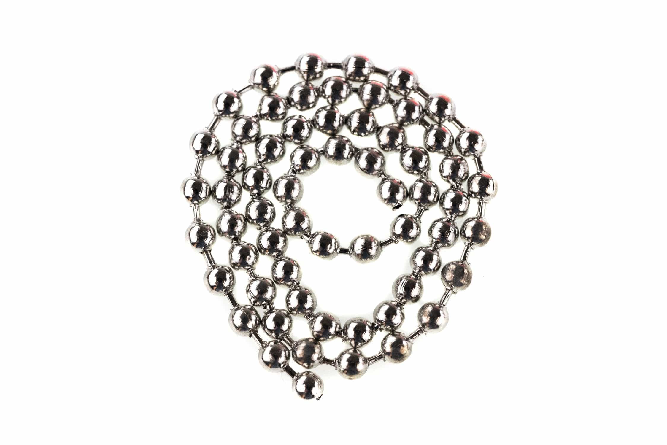 Hareline Stainless Steel Bead Chain Eyes