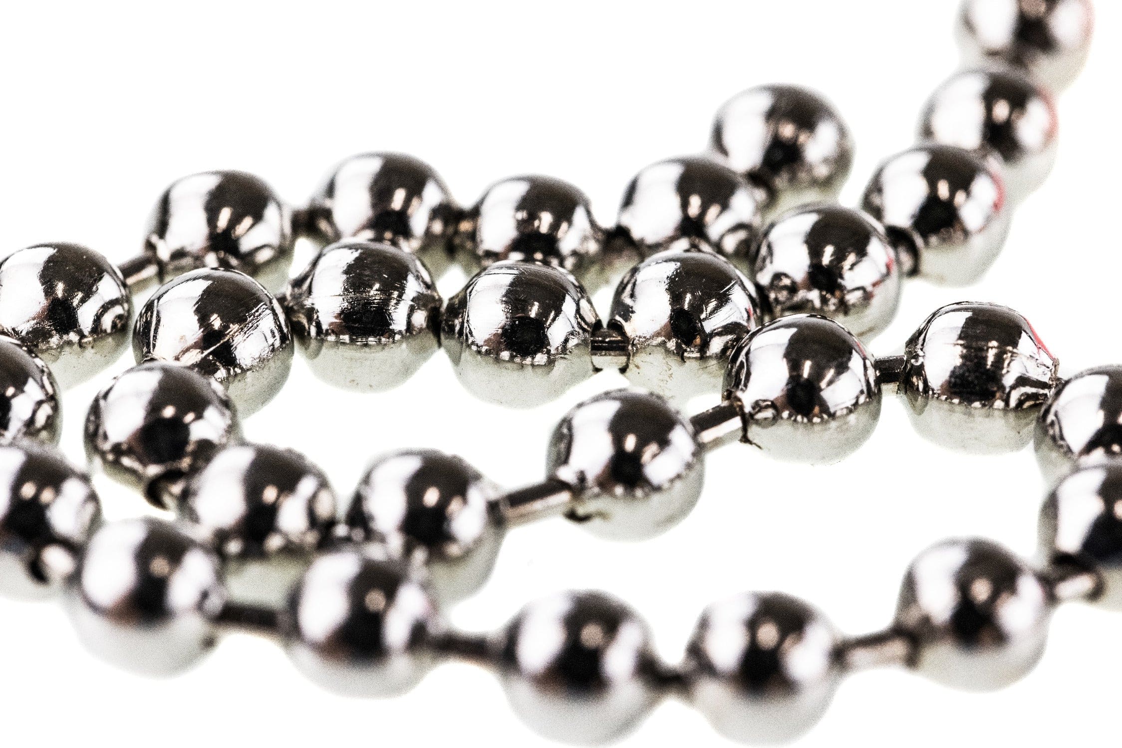 Hareline Stainless Steel Bead Chain Eyes